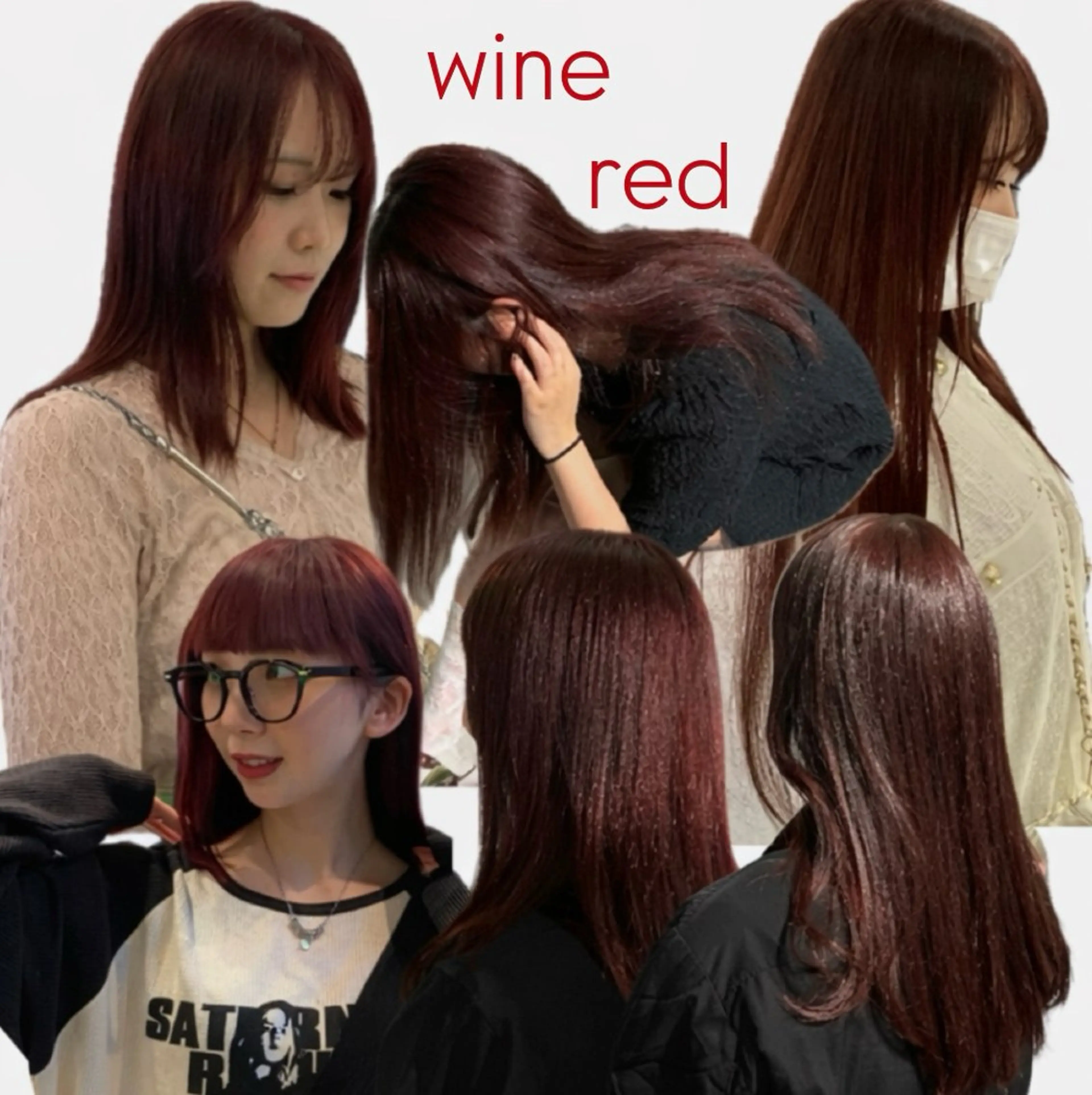 セミロング カラー ブリーチ ブリーチなしカラー 堀江／韓国・透明感 カラー／みずき🐩のヘアスタイル