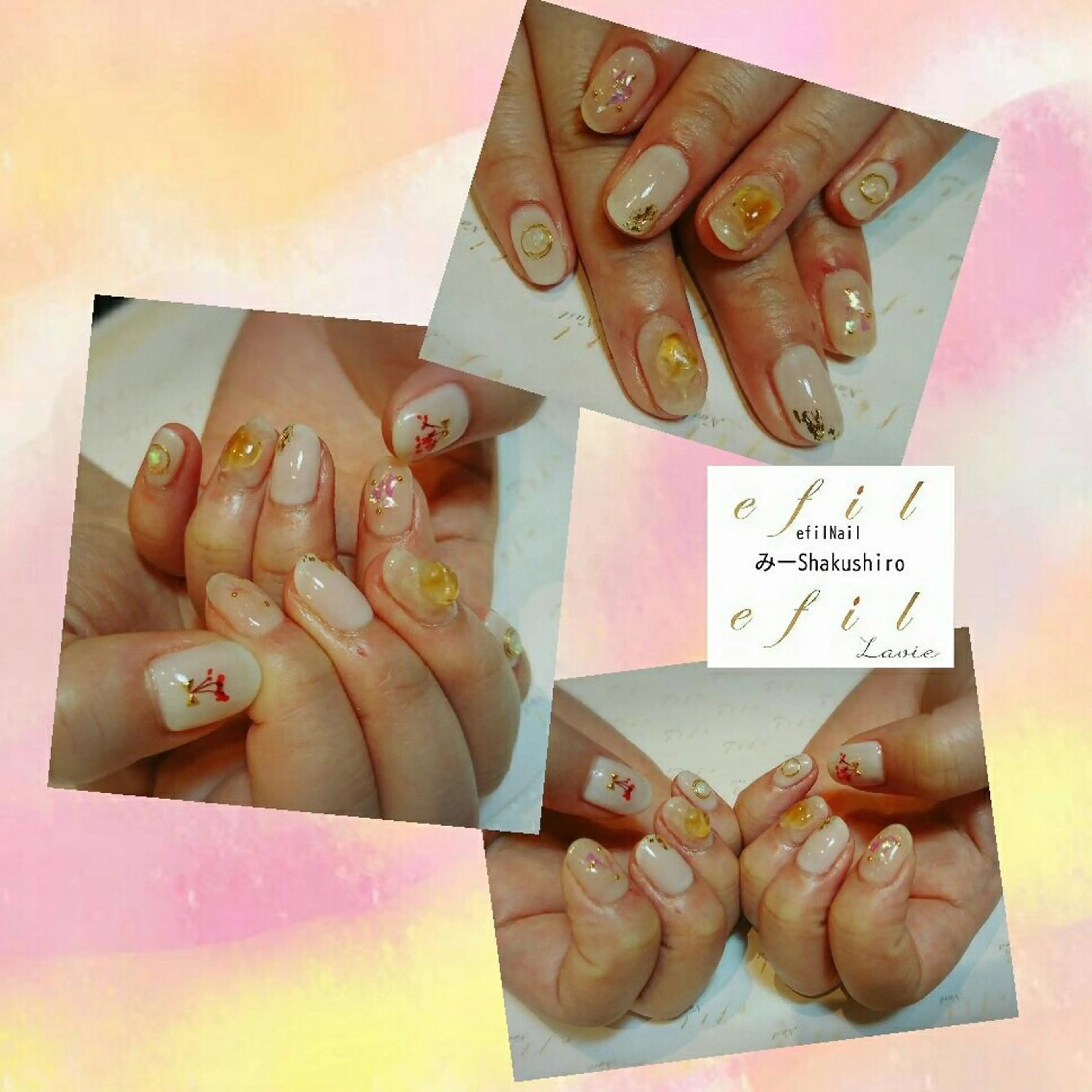 ネイル 持ち込み みー shakushiroのネイルデザイン
