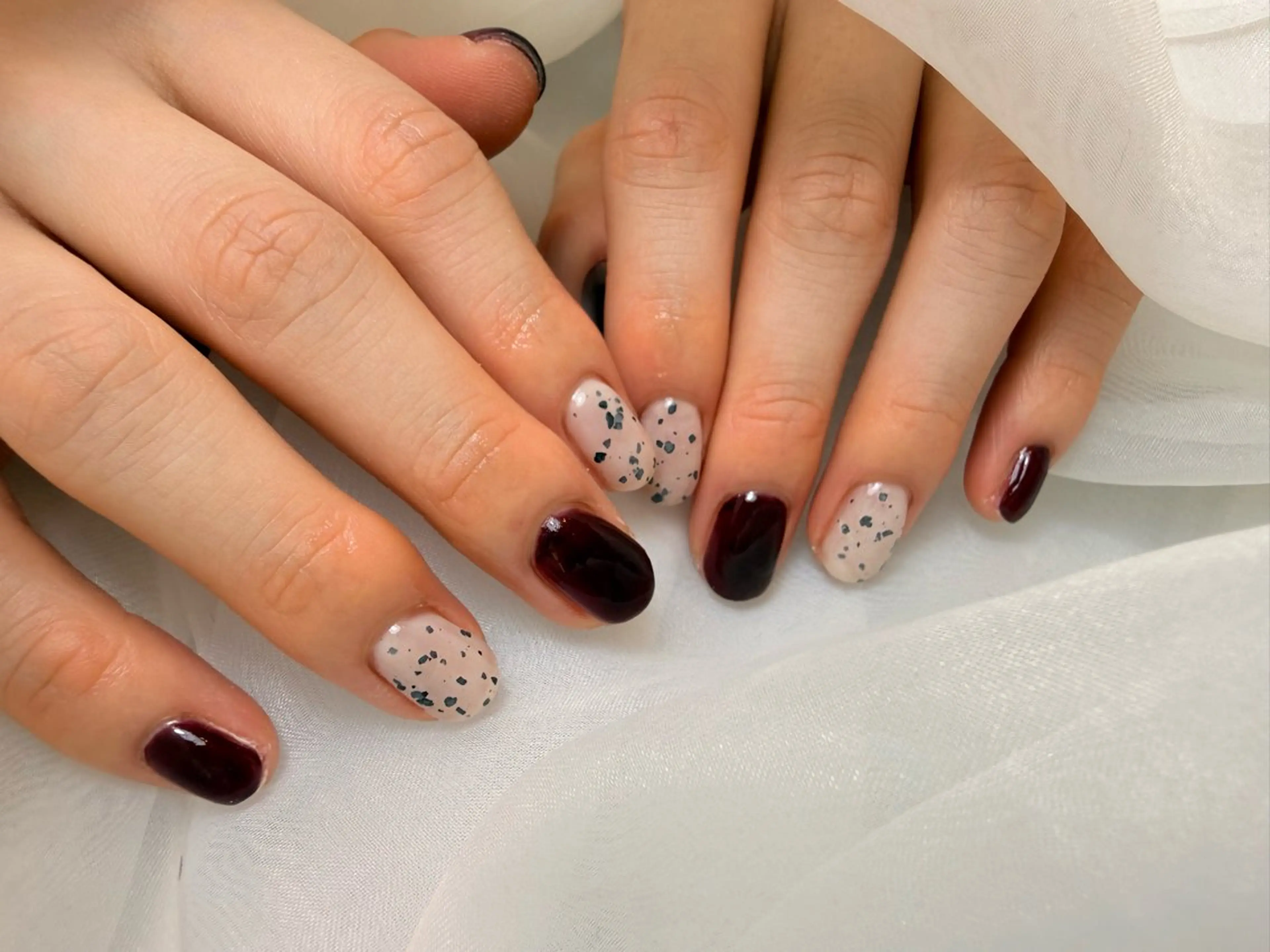 ネイル ハンドネイル nailsalonAxia所属・。*✧⛓️ mayu⛓️✧︎*。のネイルデザイン