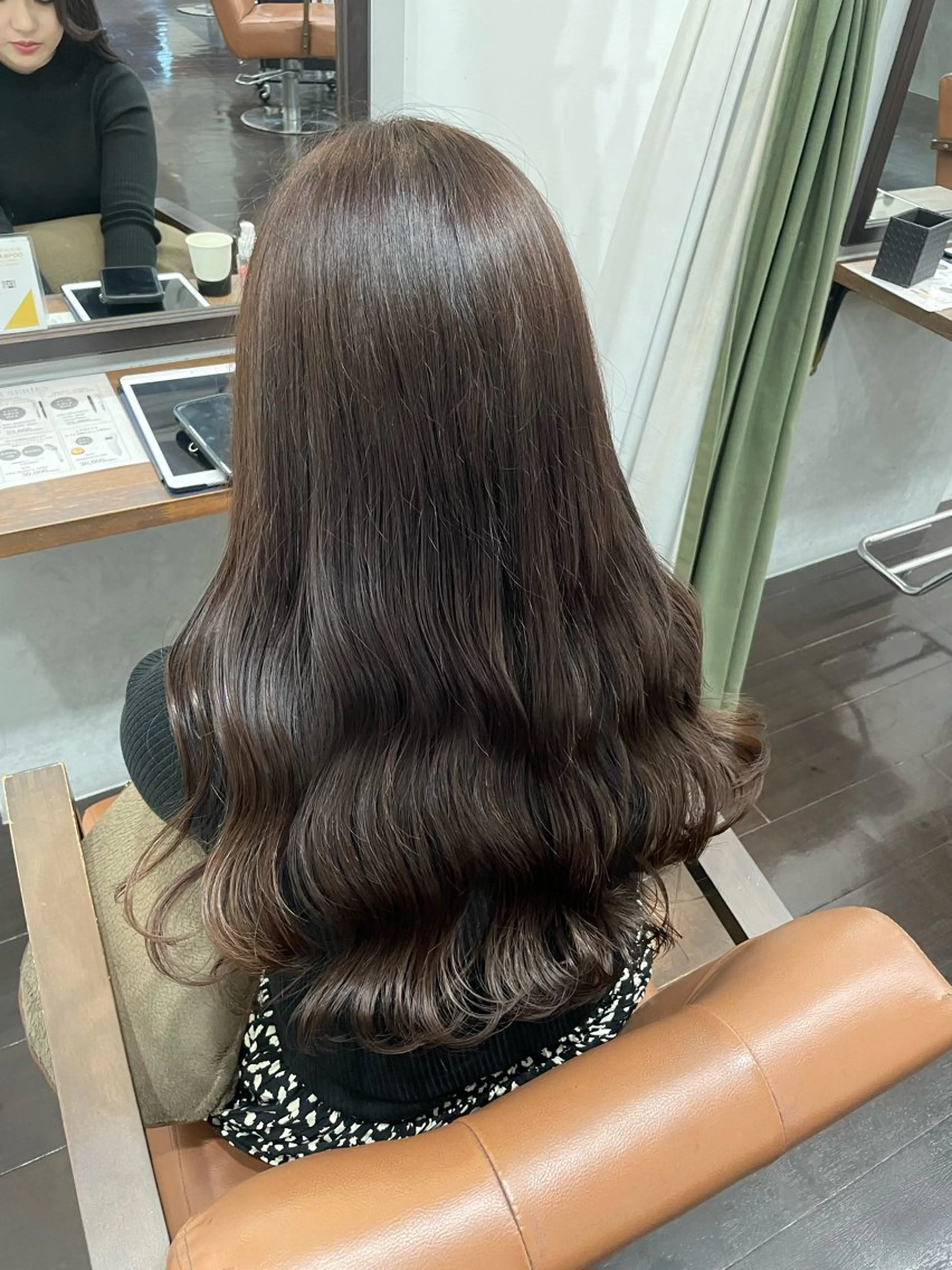 ロング カラー カット ヘアカラー トリートメント 艶・暖色カラー/ メンズ/名駅/ユキハのヘアスタイル