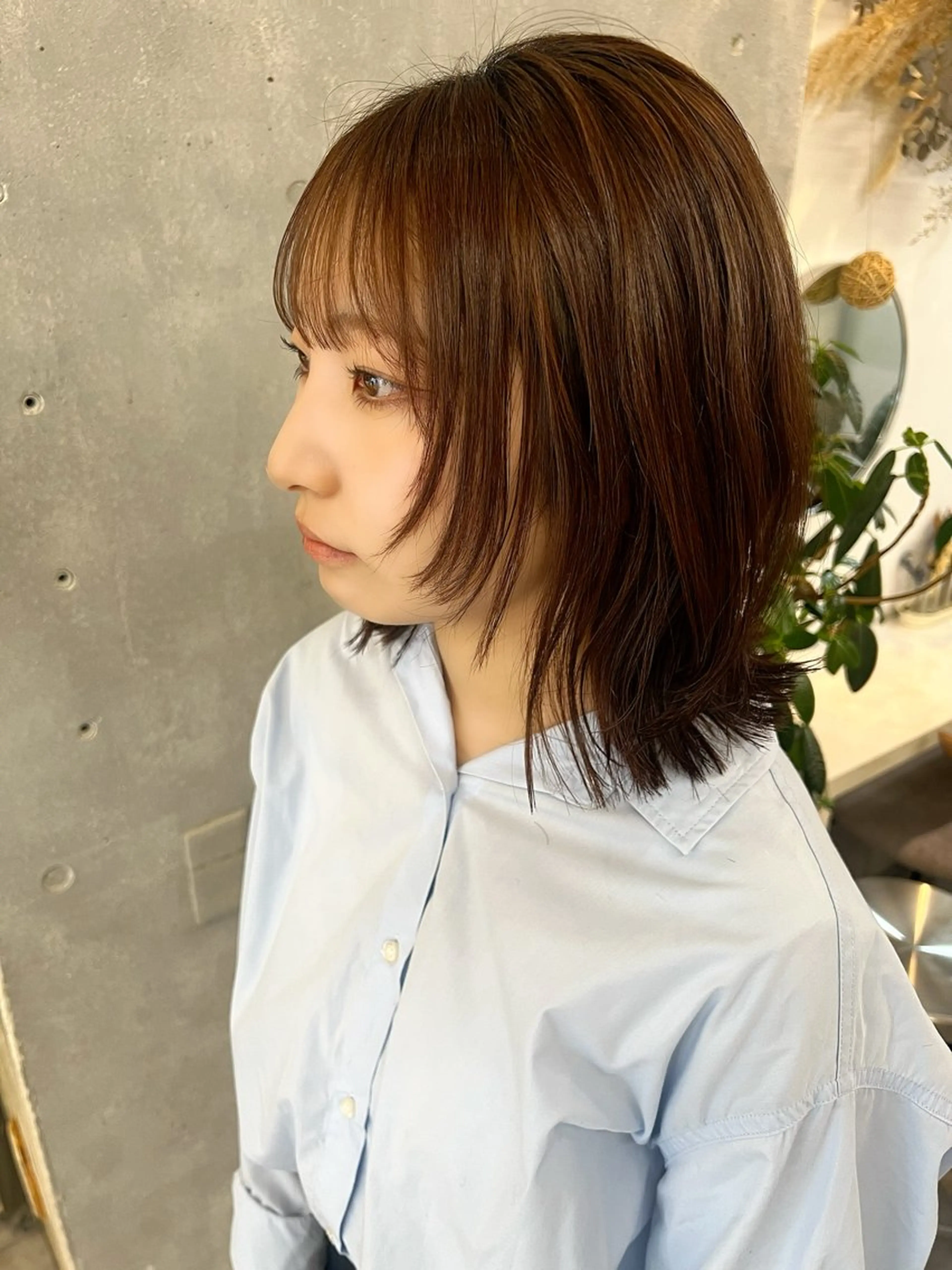 ミディアム カラー ヘアアレンジ カット 🌷山田 有友名🌷のヘアスタイル