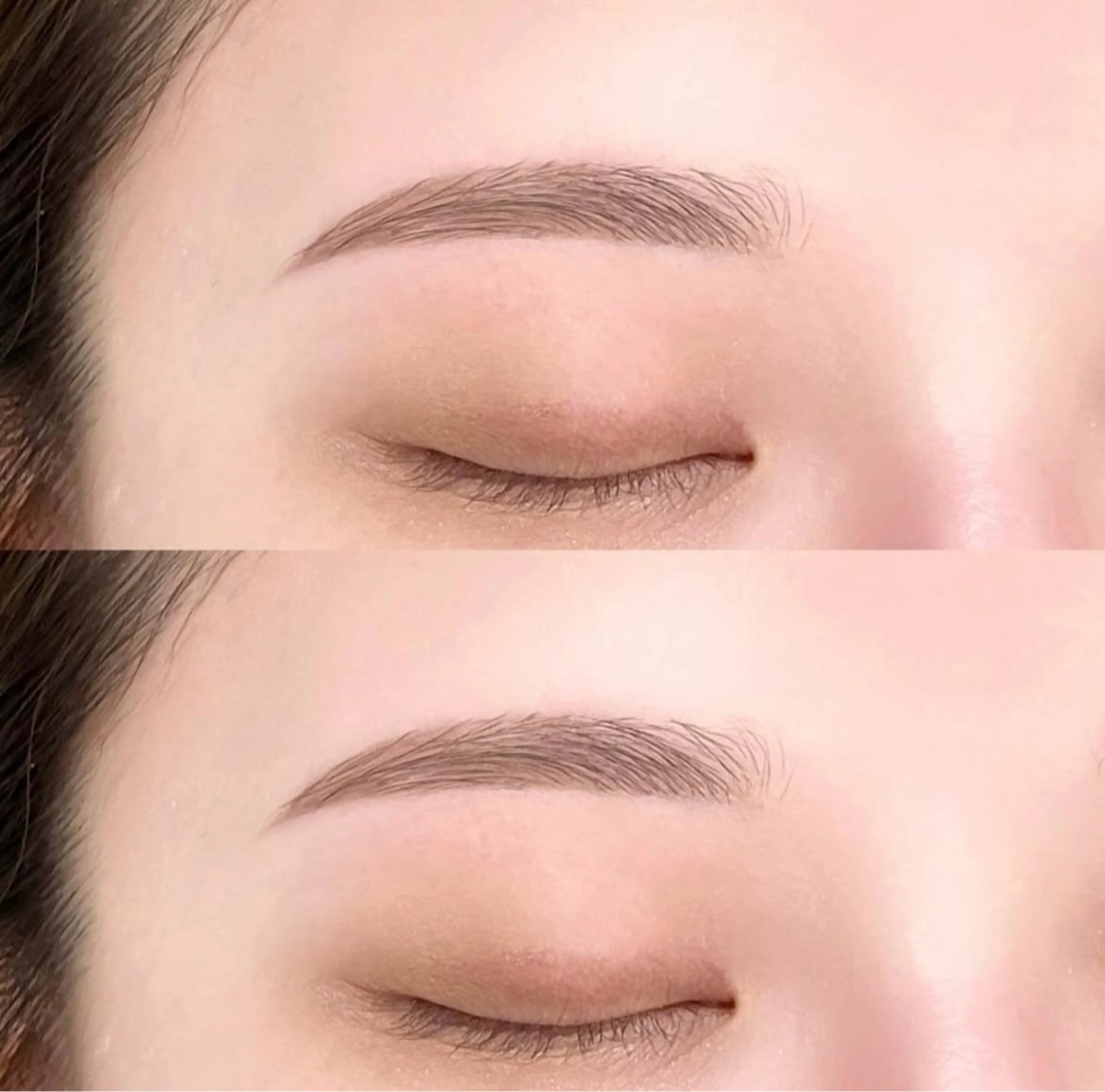 《ノーメイクでもキマる✨》ハリウッドブロウリフトの写真