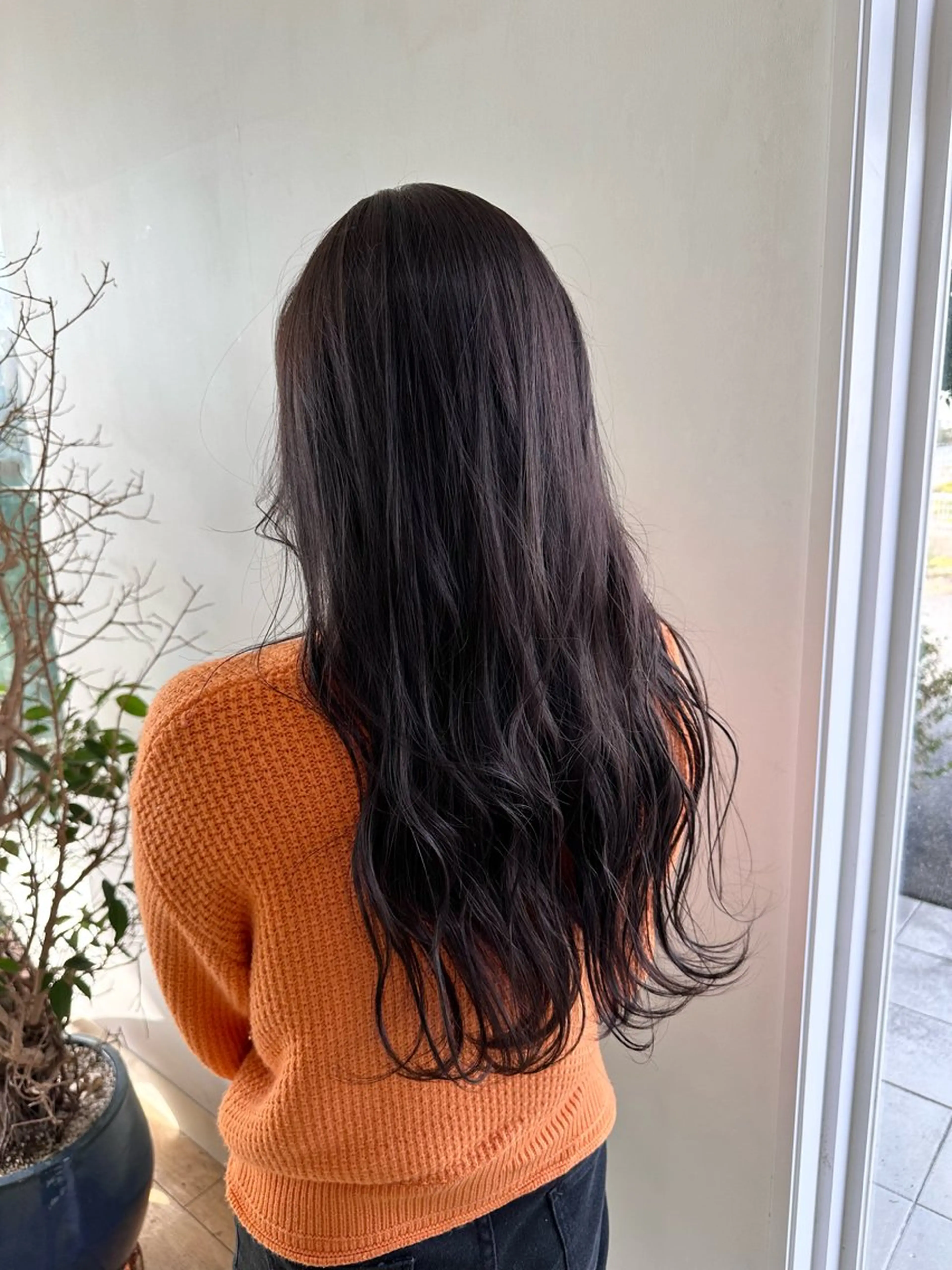 ロング KO コウ 【SARA 新宮店】のヘアスタイル