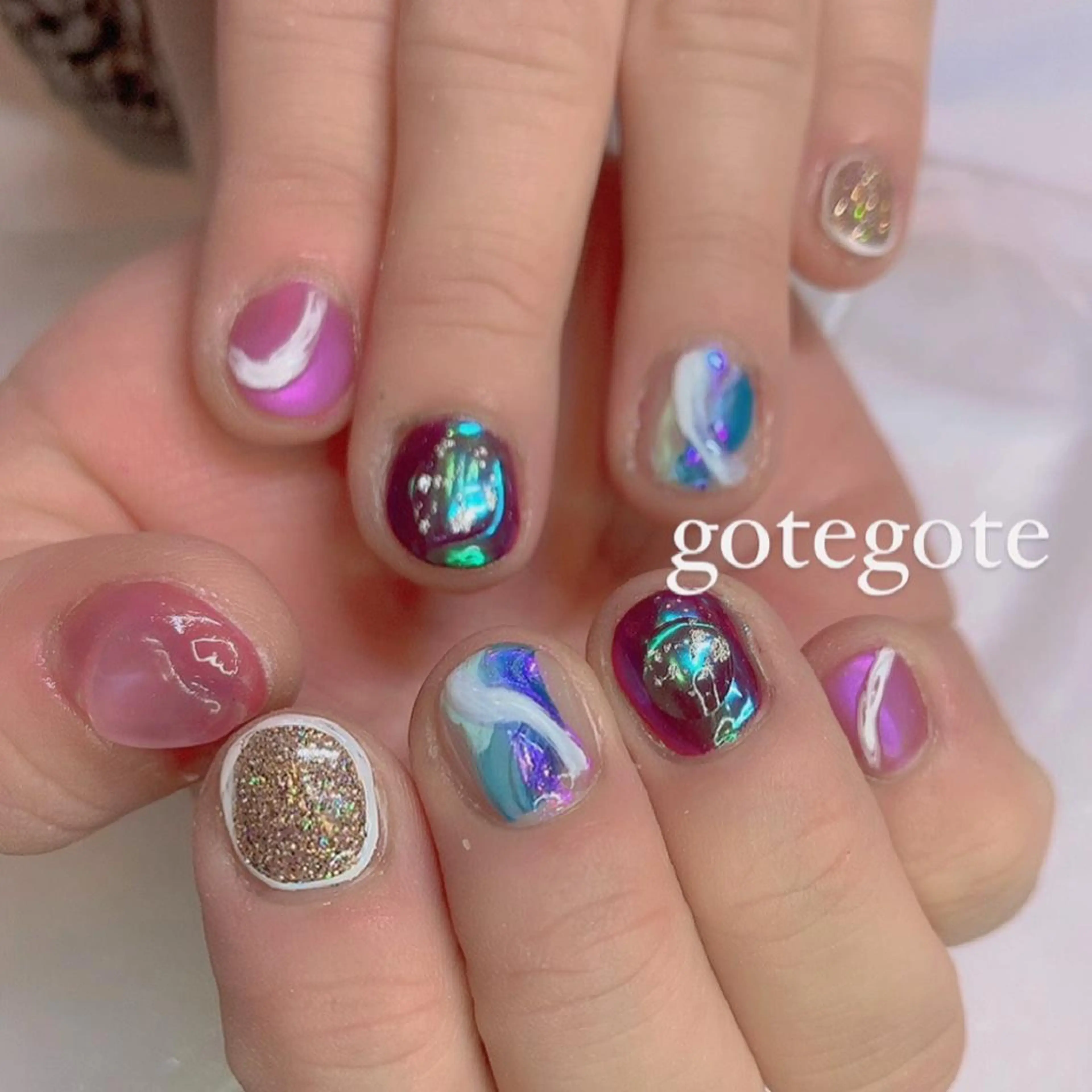 ネイル ヤマダ サクラのヘアスタイル