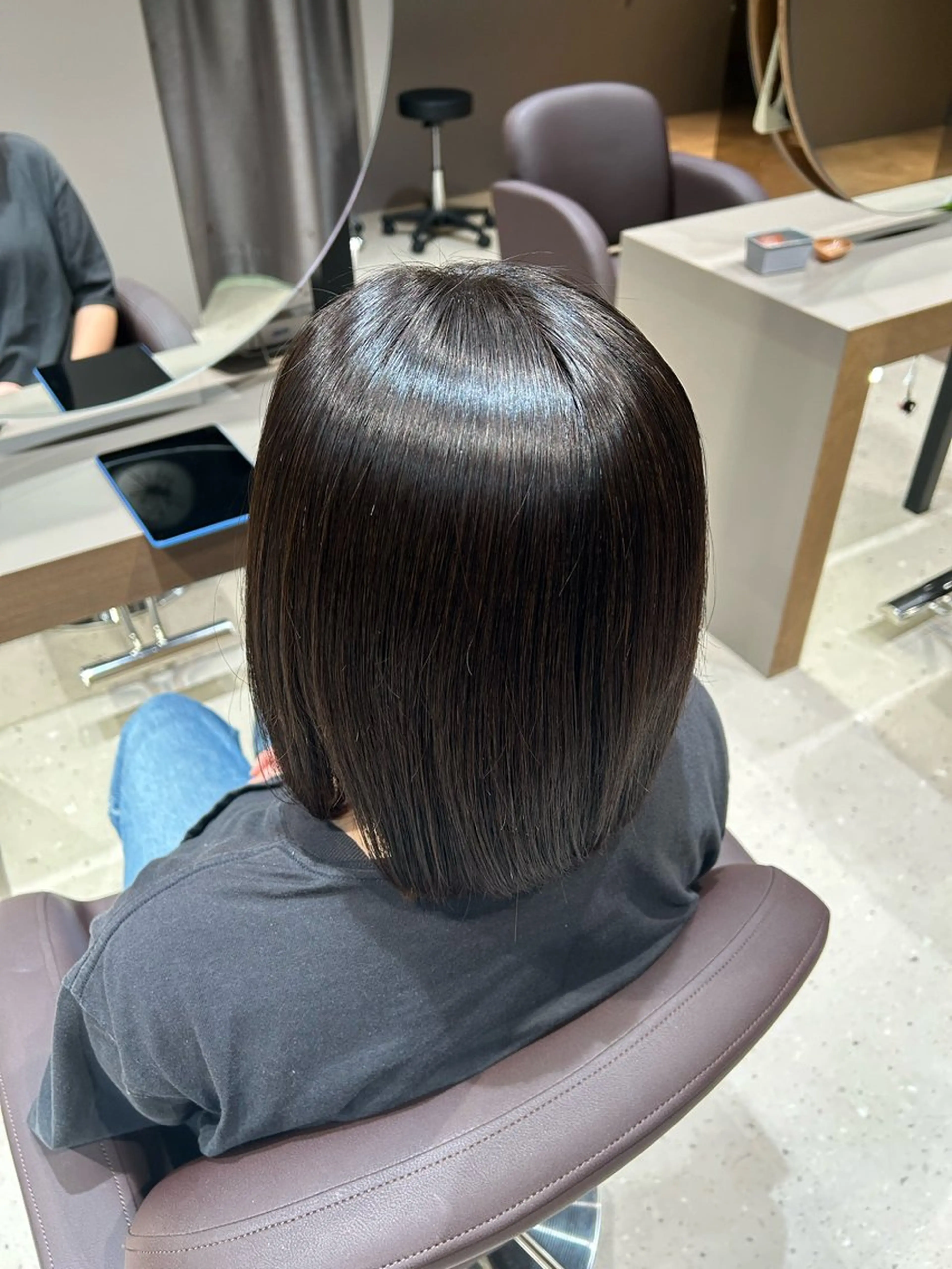 ミディアム 縮毛矯正 ☀️柏木 ほのか☀️のヘアスタイル