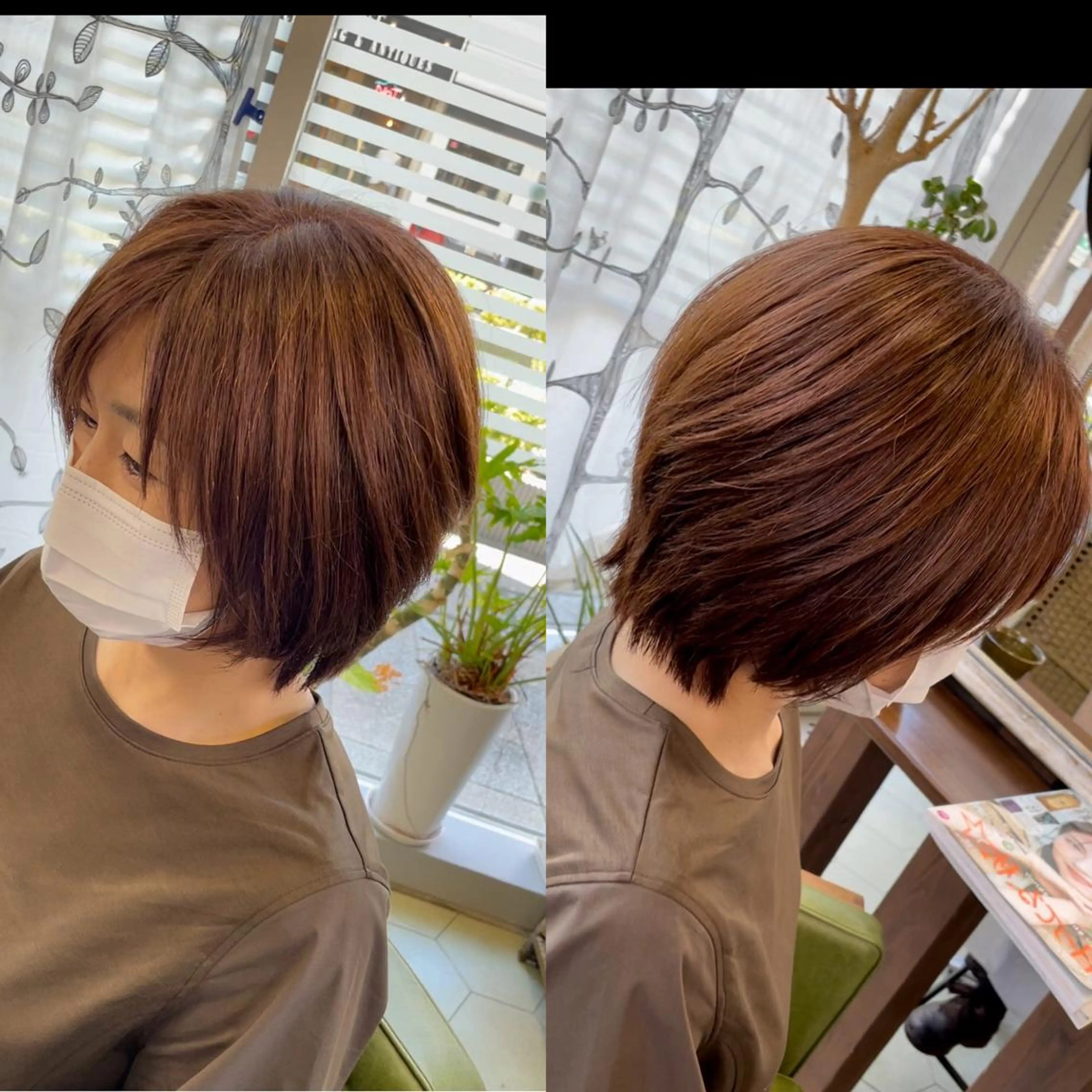 ショート カラー カット ヘアカラー トリートメント share salon　SCENA所属・堤太志 メンズパーマ特化のヘアスタイル