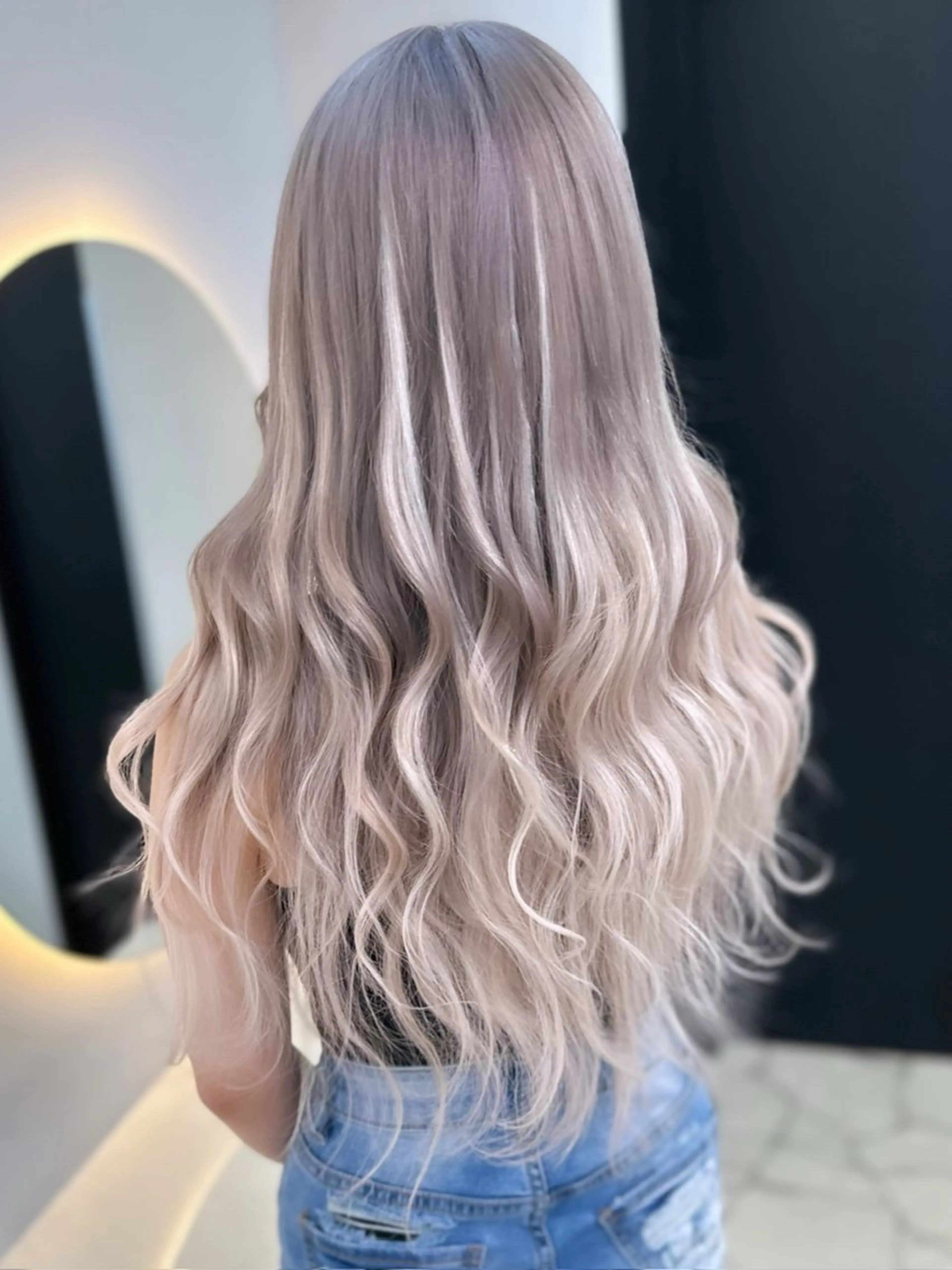 人毛100%エコノミーエクステ×50本の写真