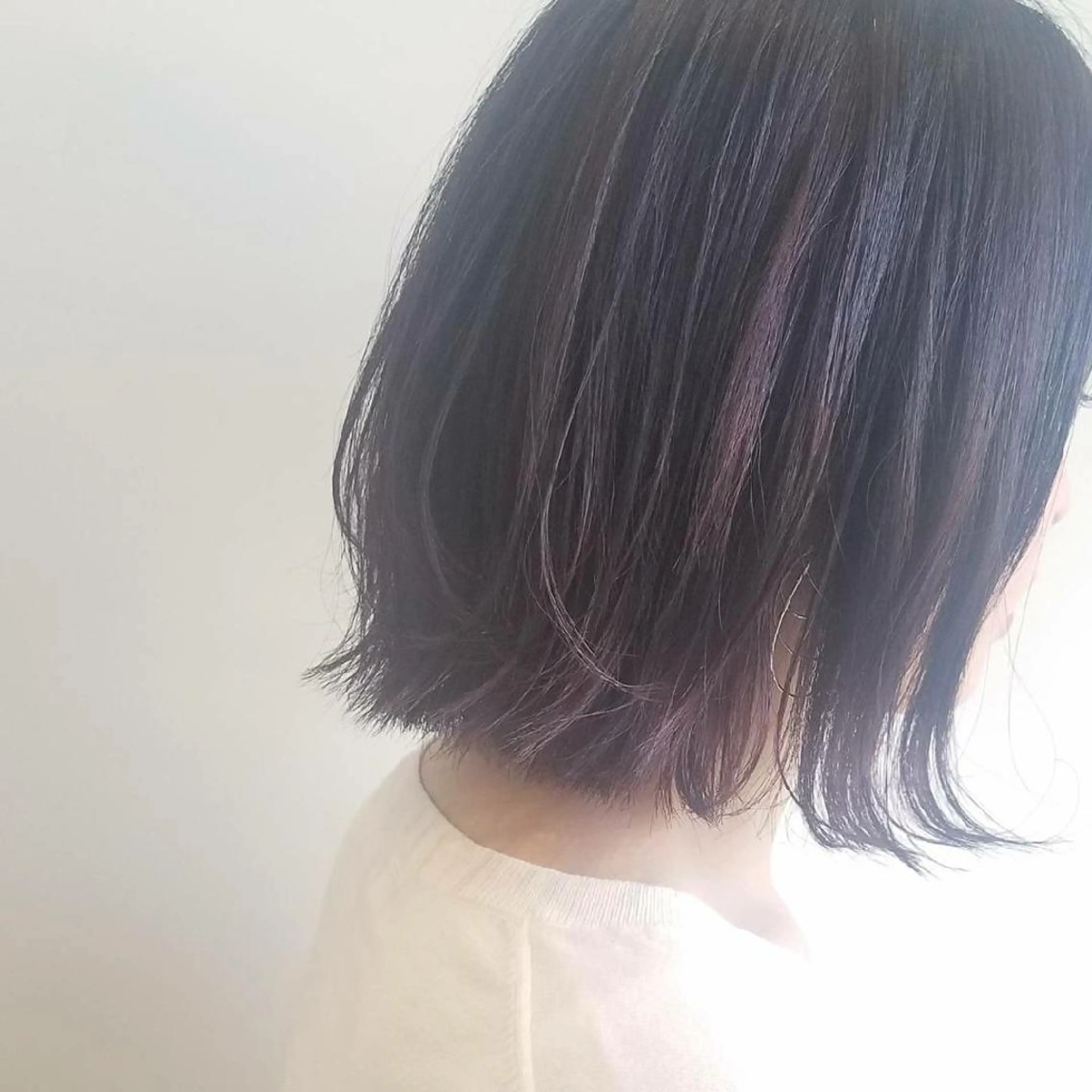 ショート カラー ボルドーカラー ピンクカラー ボブ iplus まつげ、眉毛、耳つぼのマツエク・マツパデザイン