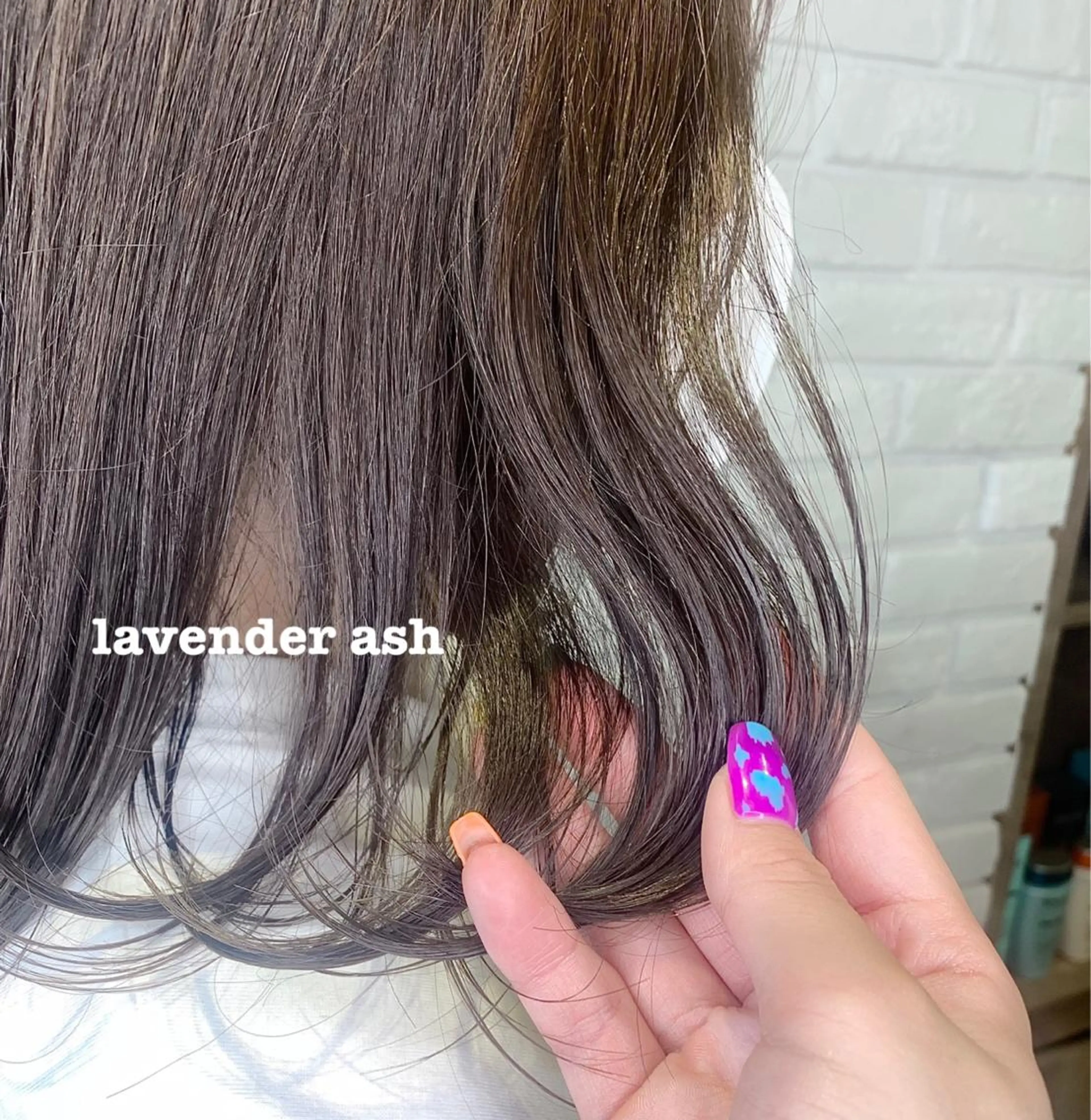 ミディアム カラー 髪質改善/縮毛矯正 艶カラー/珠聡のヘアスタイル