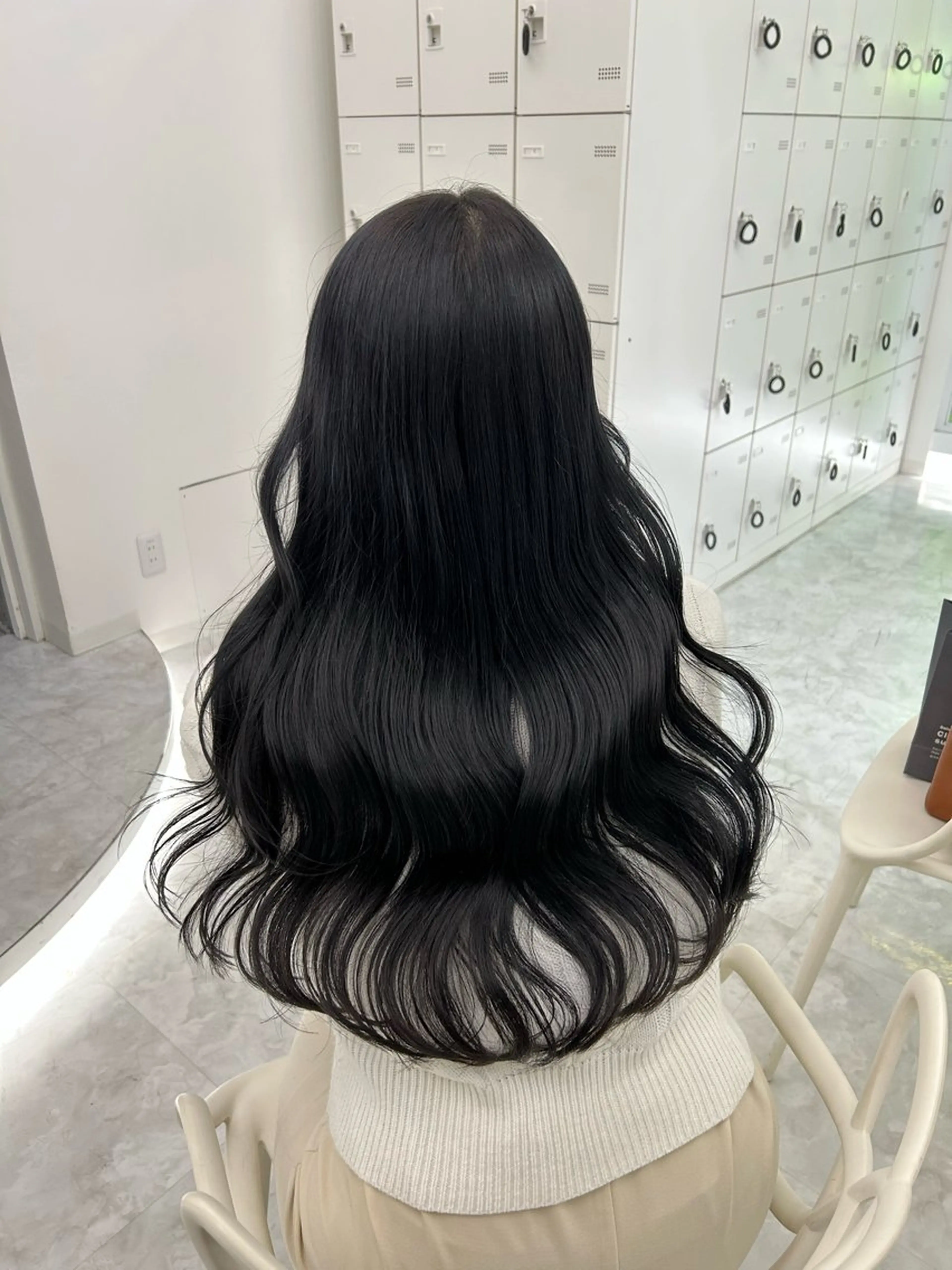 ロング カラー ヘアカラー ヘッドスパ ヘアセット 🤍上質艶ワンホン ヘアMAYU🤍のヘアスタイル