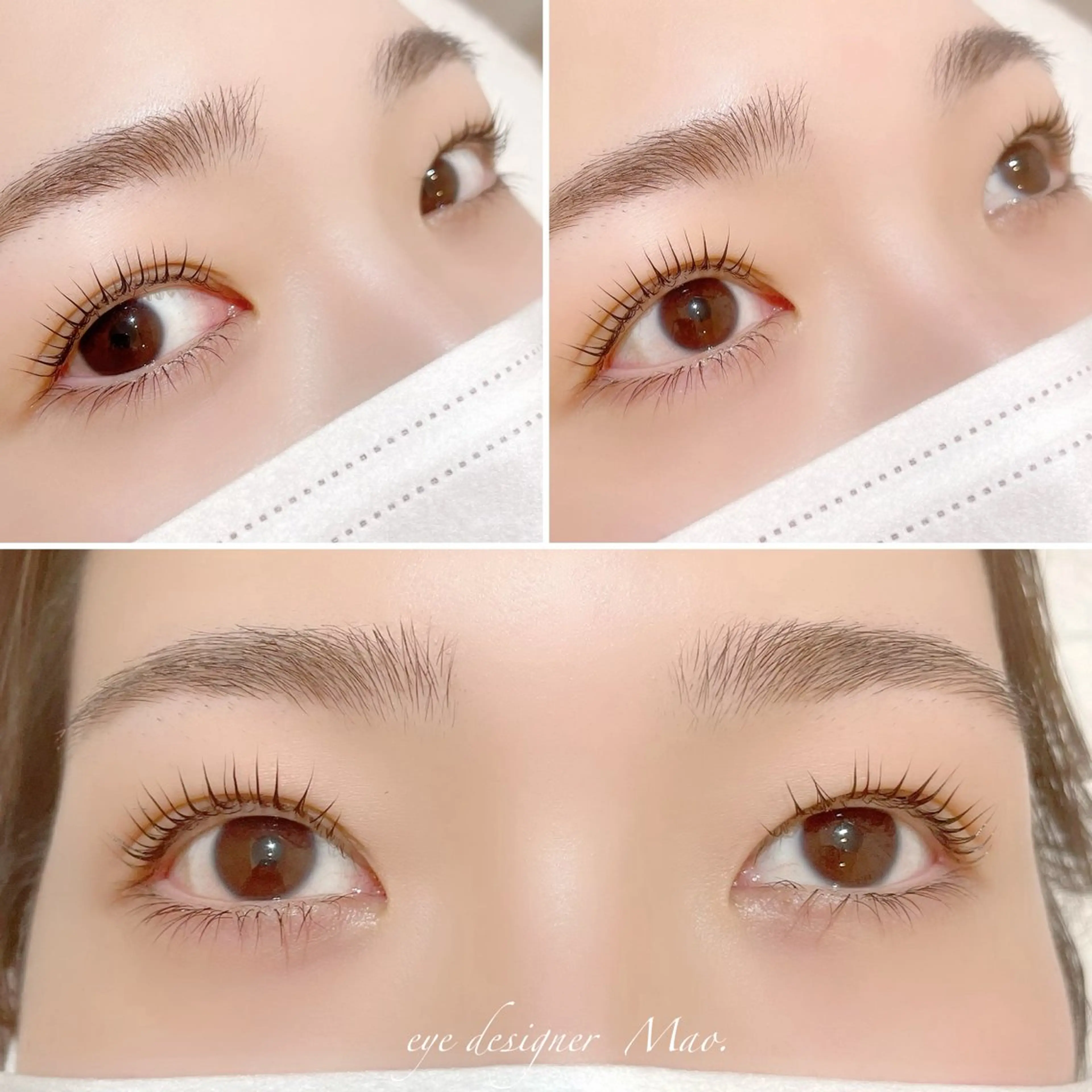 マツエク・マツパ Lカール nail&eye AO(ネイルアンドアイアオ)所属・AO maoのマツエク・マツパデザイン