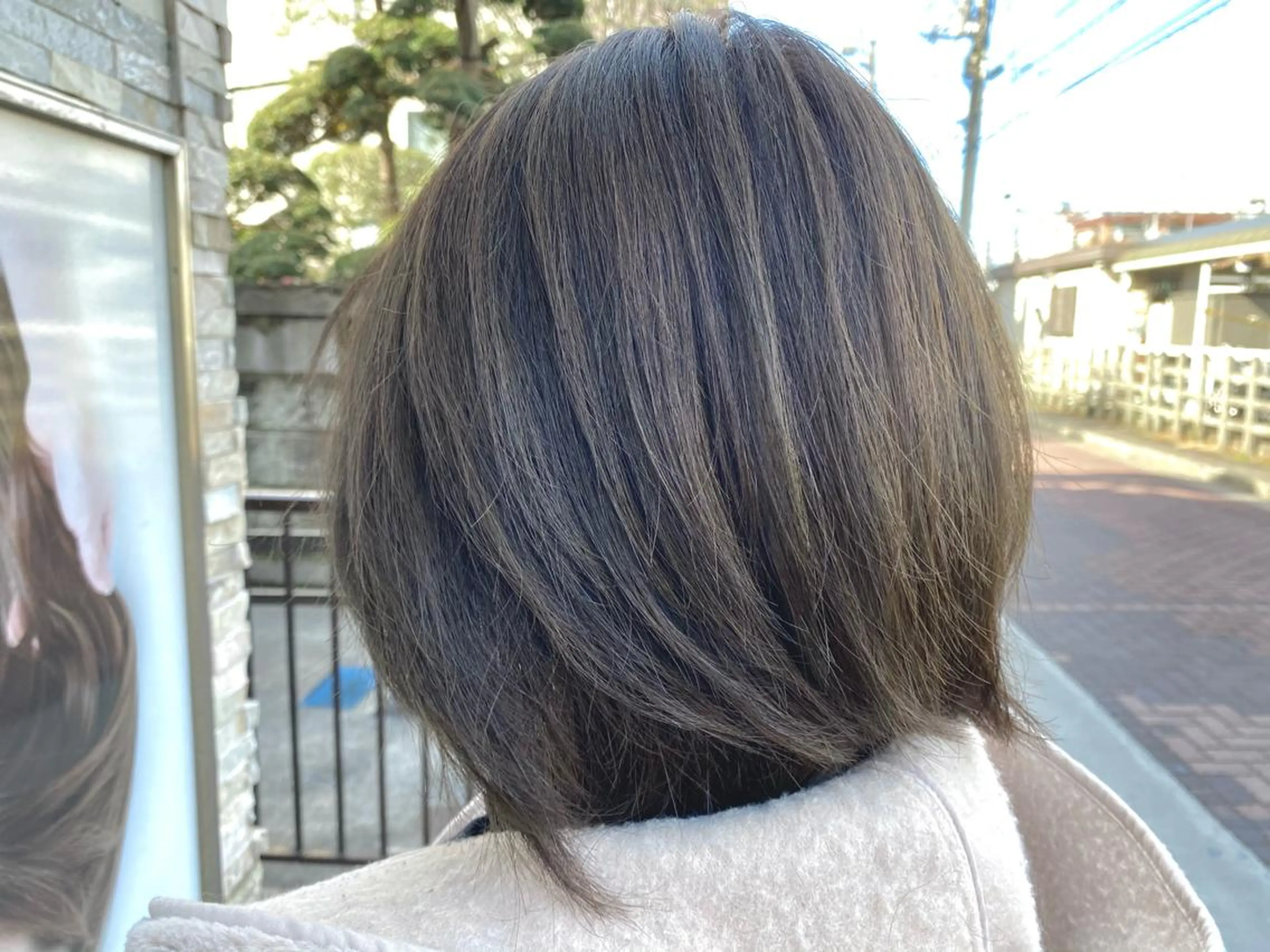 ショート ヘアカラー トリートメント NATUREL 本田風のヘアスタイル