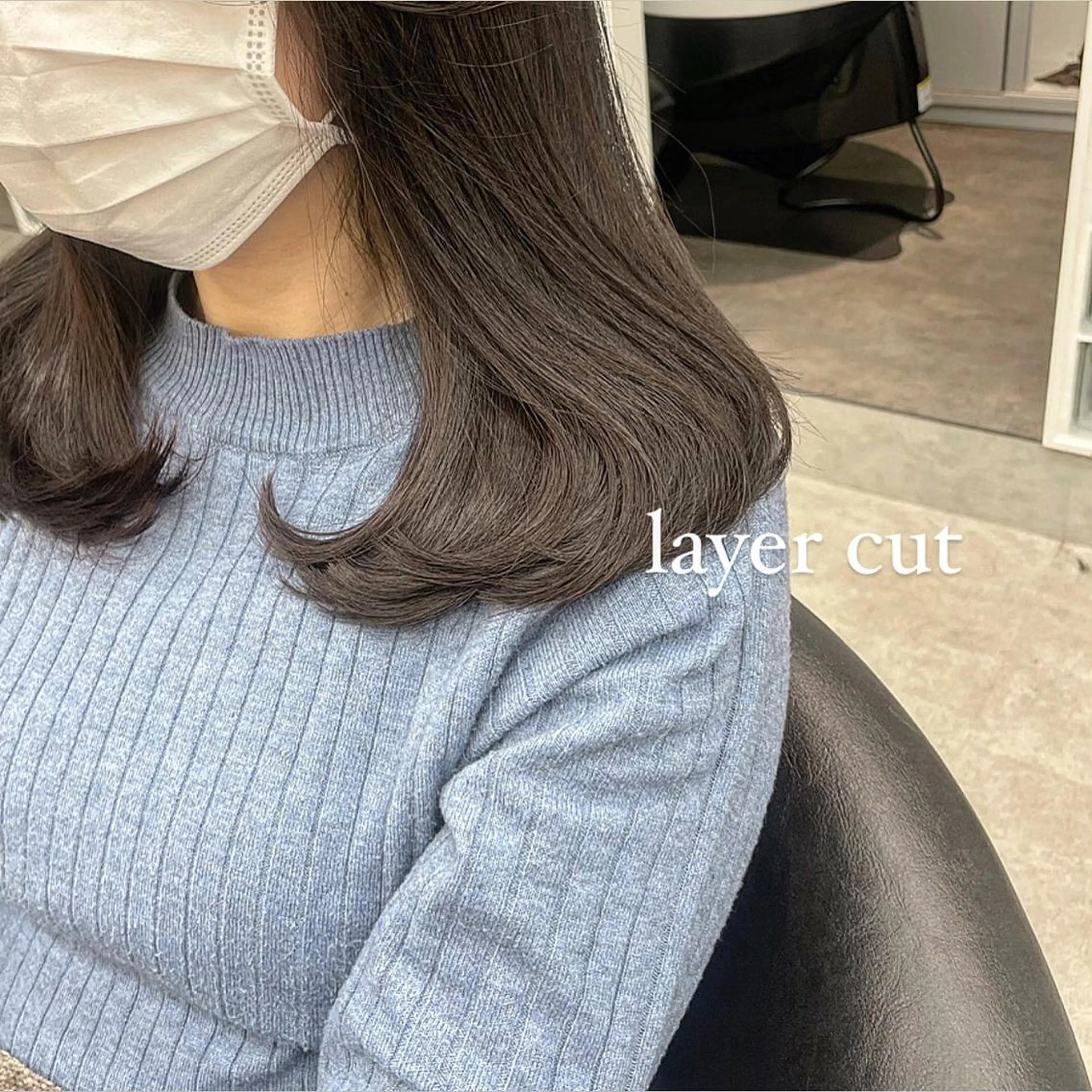 ミディアム Misaki /ボブ/縮毛矯正のヘアスタイル