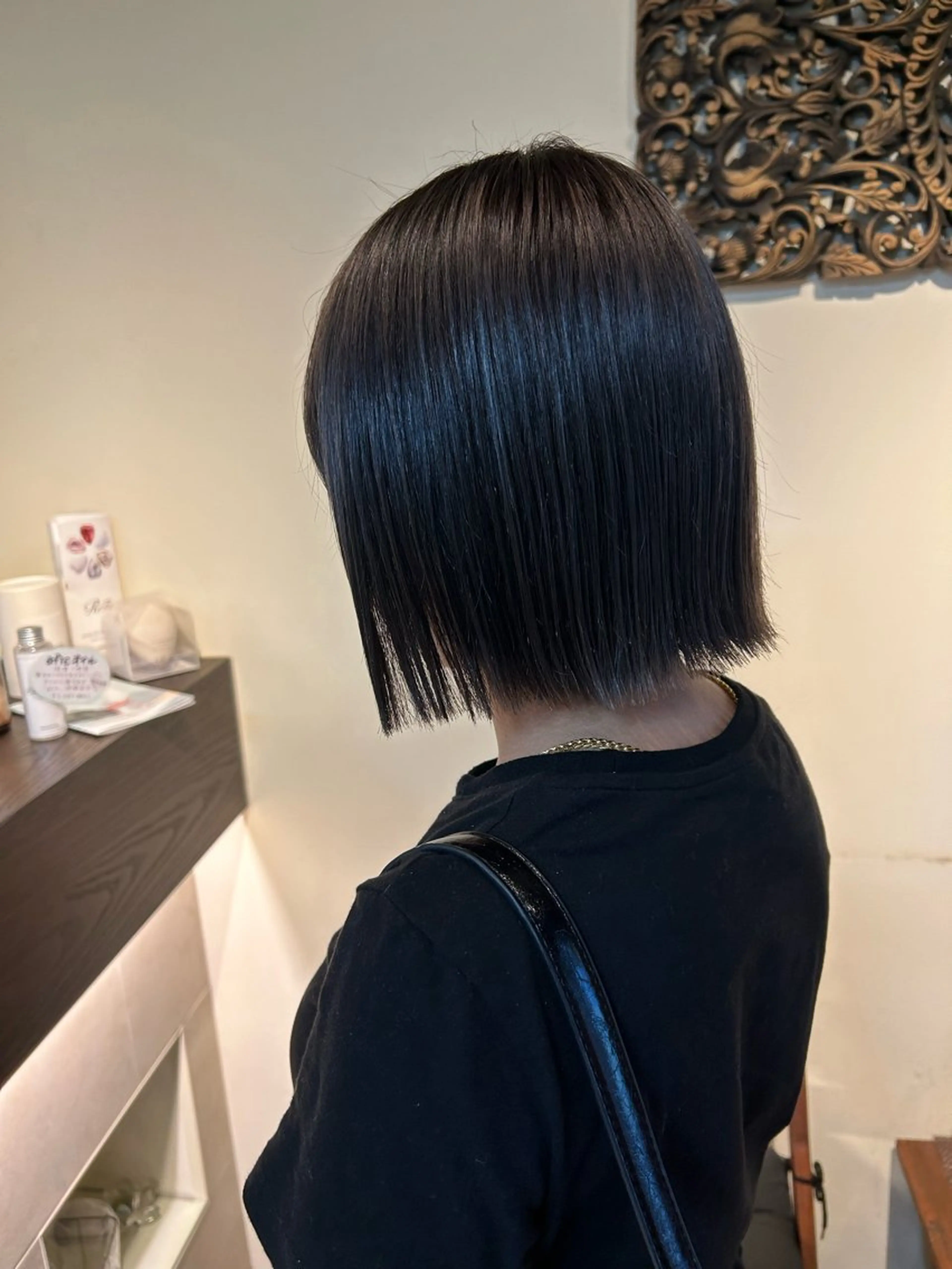 ショート カラー ブルーカラー ボブ 🤎タケオカ サキ🤎のヘアスタイル