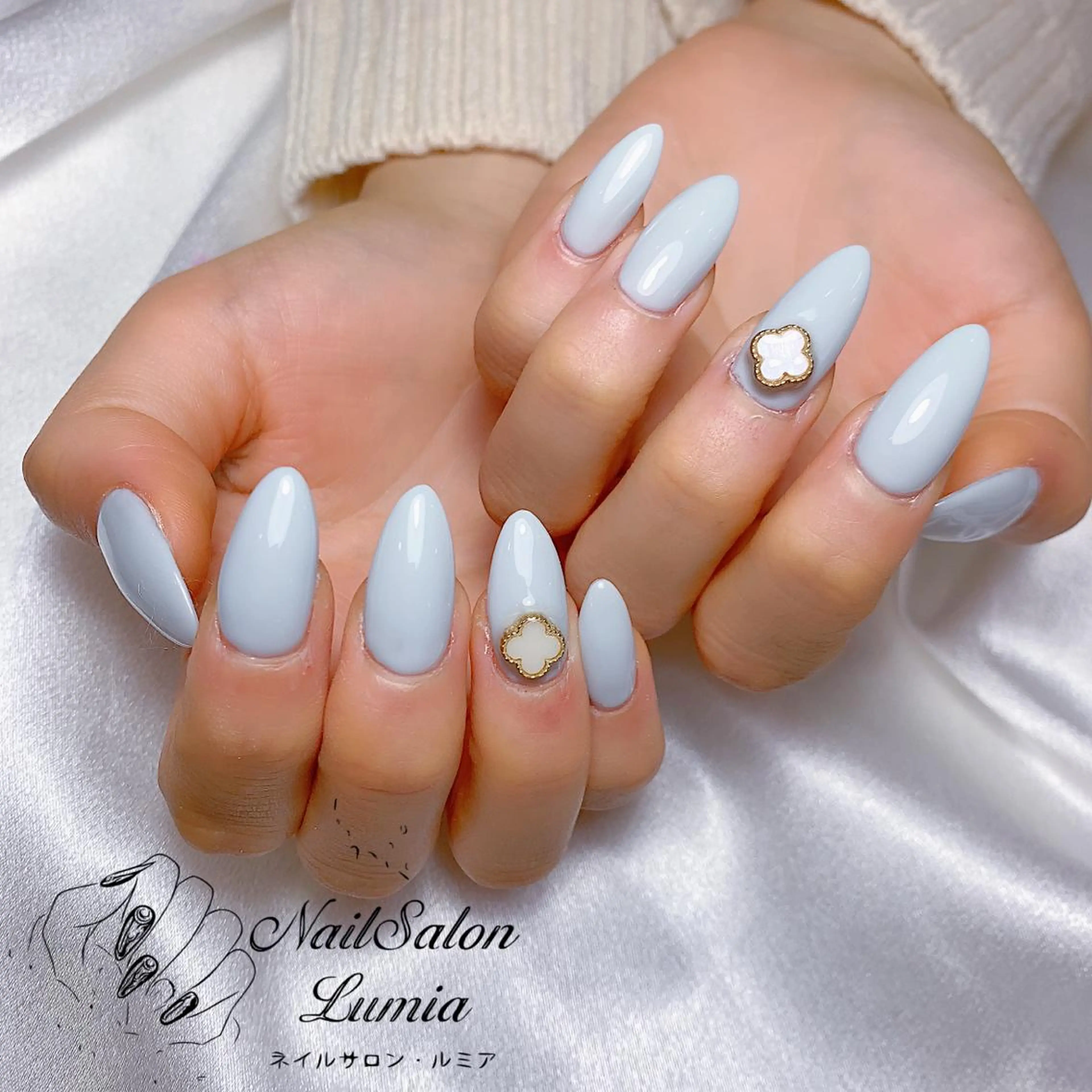 ネイル ハンドネイル ネイルサロン ルミア Lumia 店長のネイルデザイン