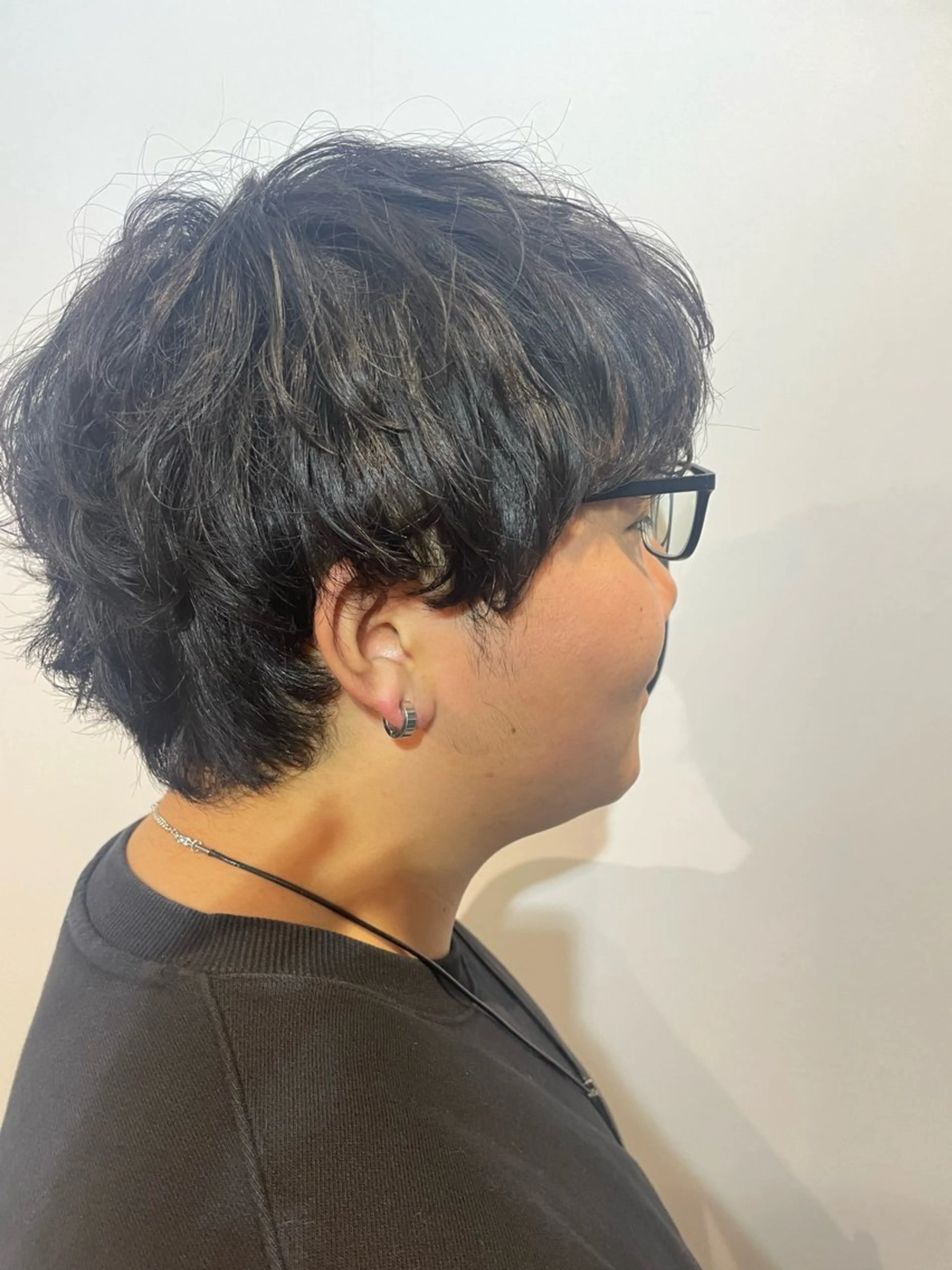 ショート パーマ 原 麻耶のヘアスタイル