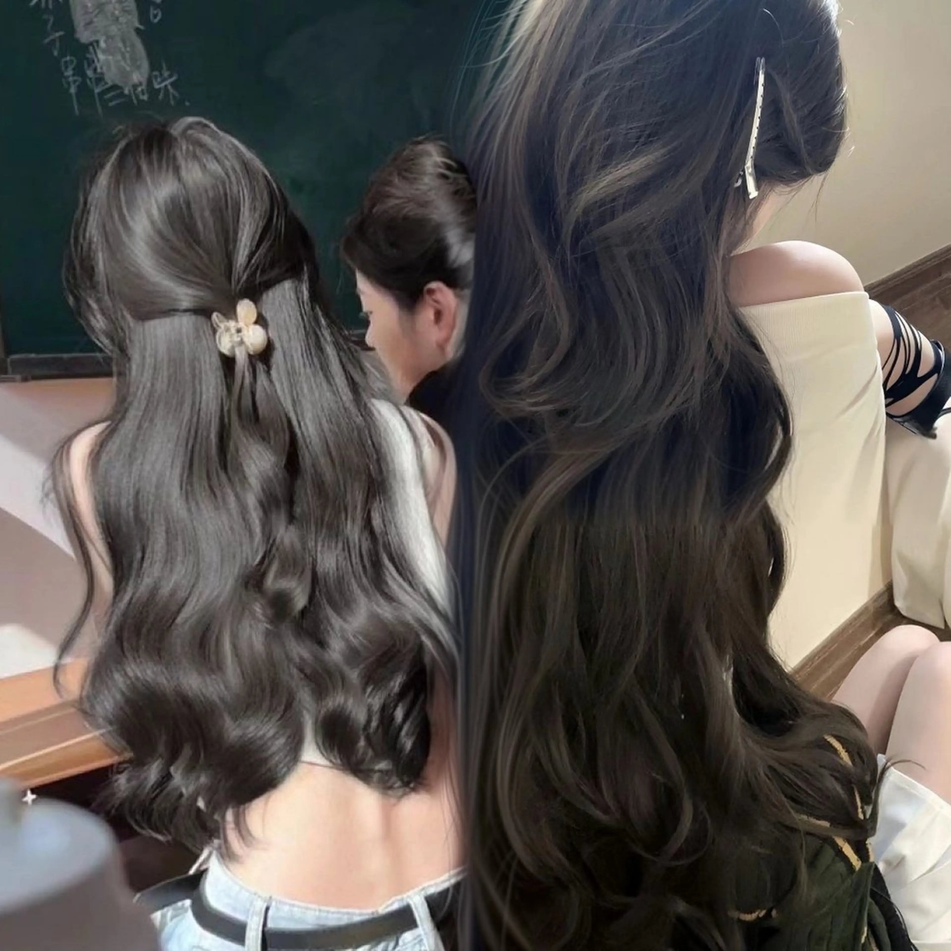 【✨ダメージ98%抑える✨】韓国風プレミアムケアカラー➕Aujua 1stepトリートメントの写真