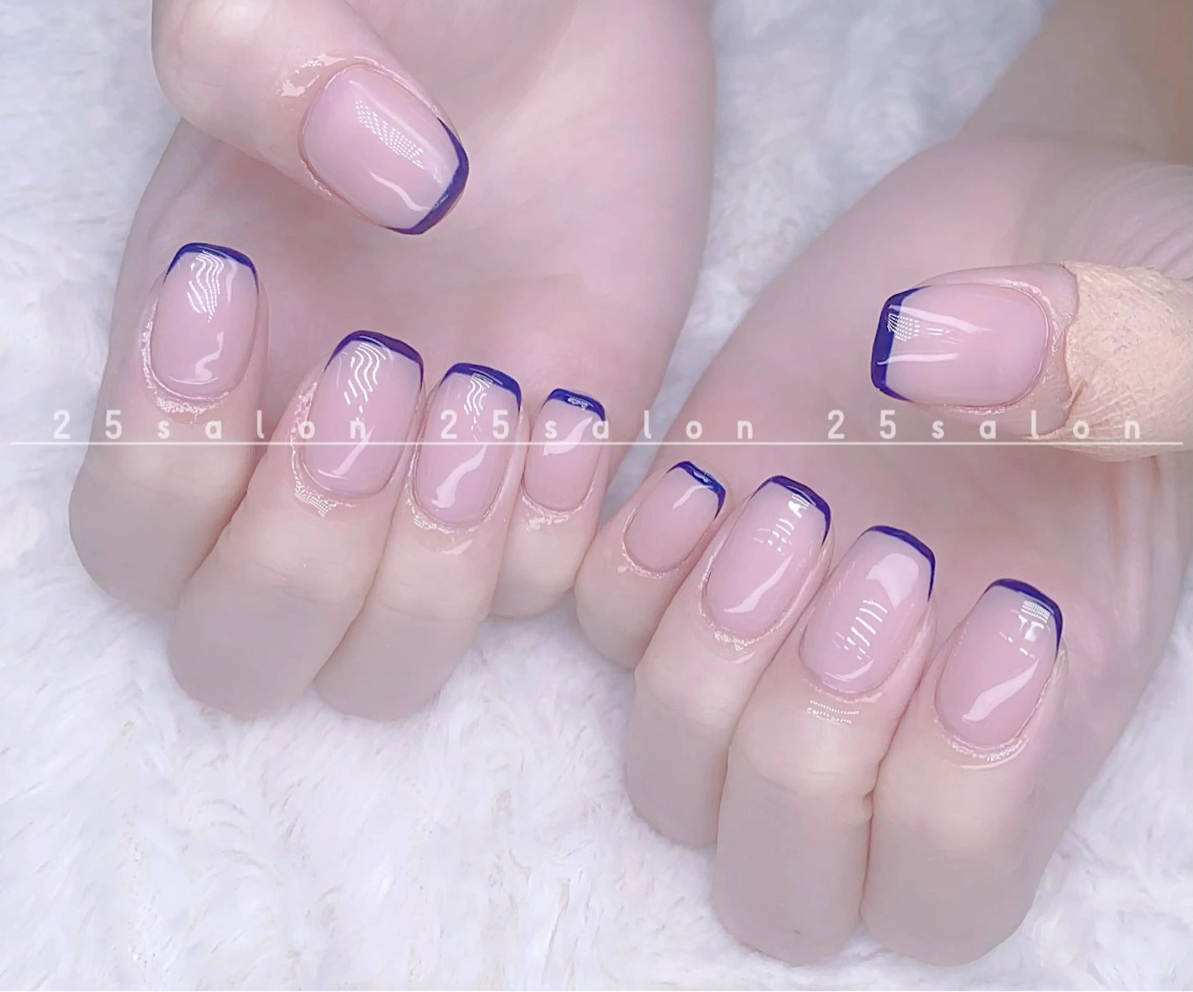 ネイル ジェルネイル 韓国ネイル ニュアンスネイル パラジェル ワンホンネイル 2 5のマツエク・マツパデザイン