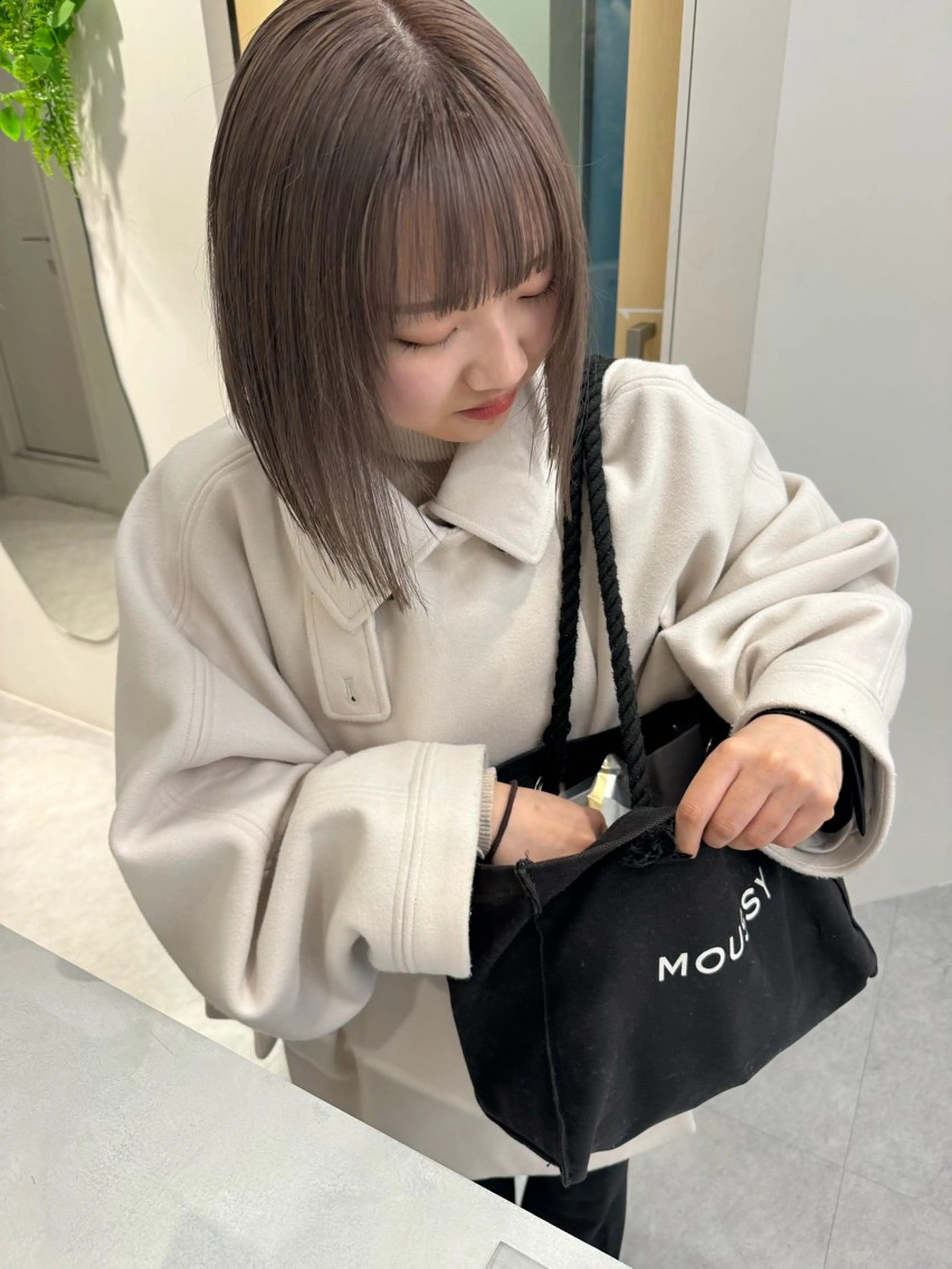 ショート カラー 高畑 恵莉 👒 暖色 / 艶髪 🧺のヘアスタイル