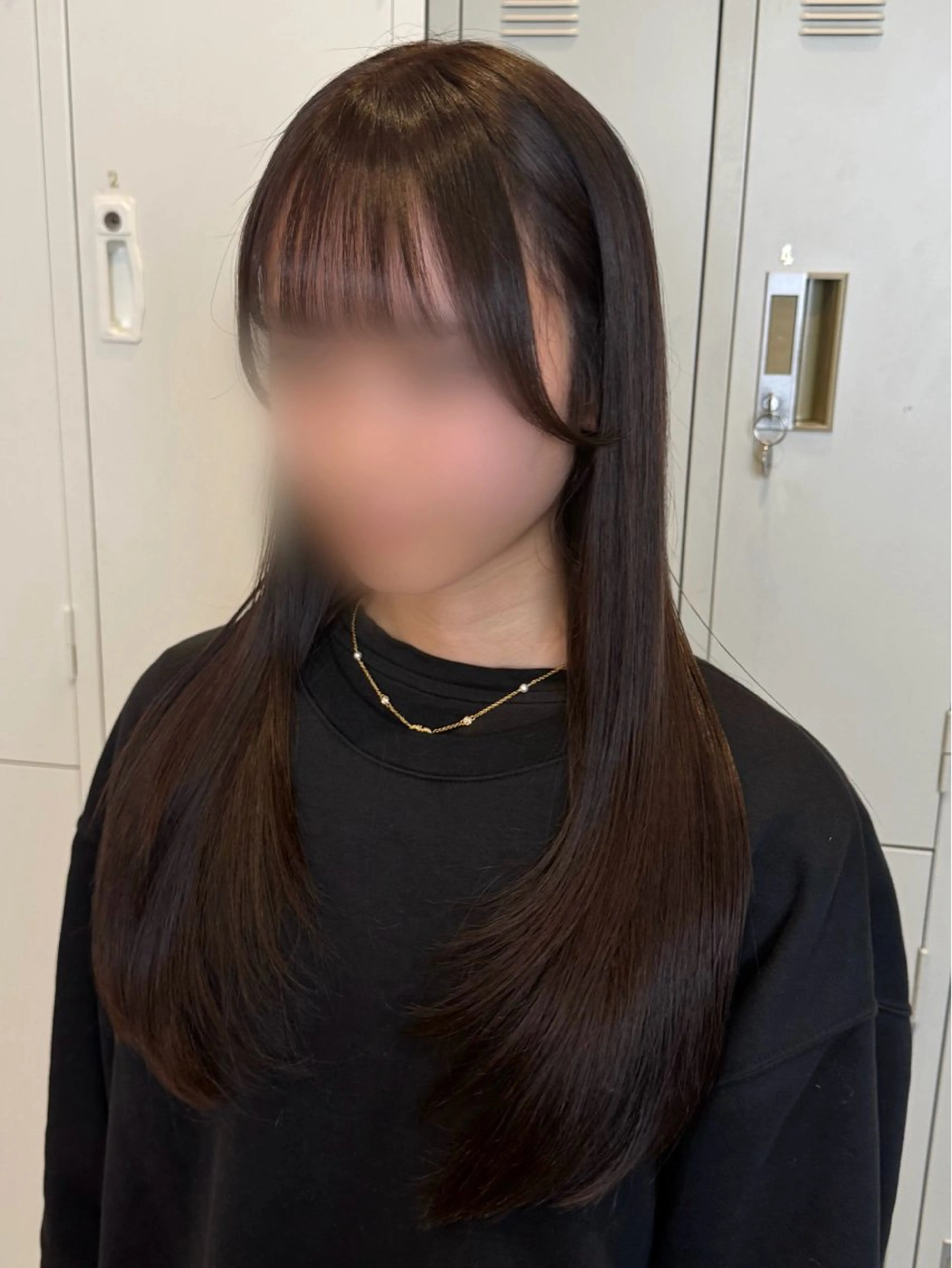 ロング Grandoll Luxe所属・大神 鈴夏のヘアスタイル