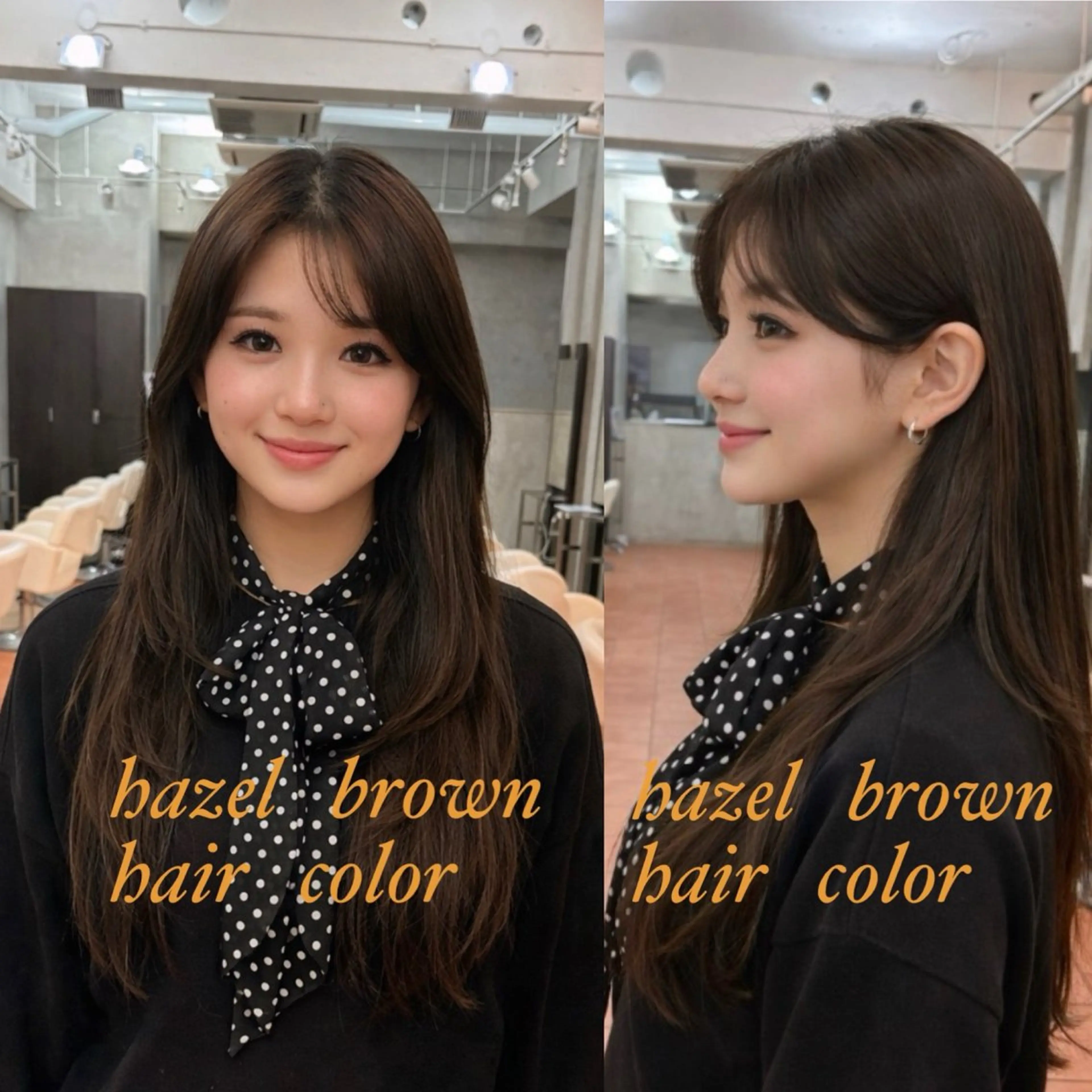 ロング カラー カット ヘアカラー トリートメント M.SLASH 辻 孝志のヘアスタイル