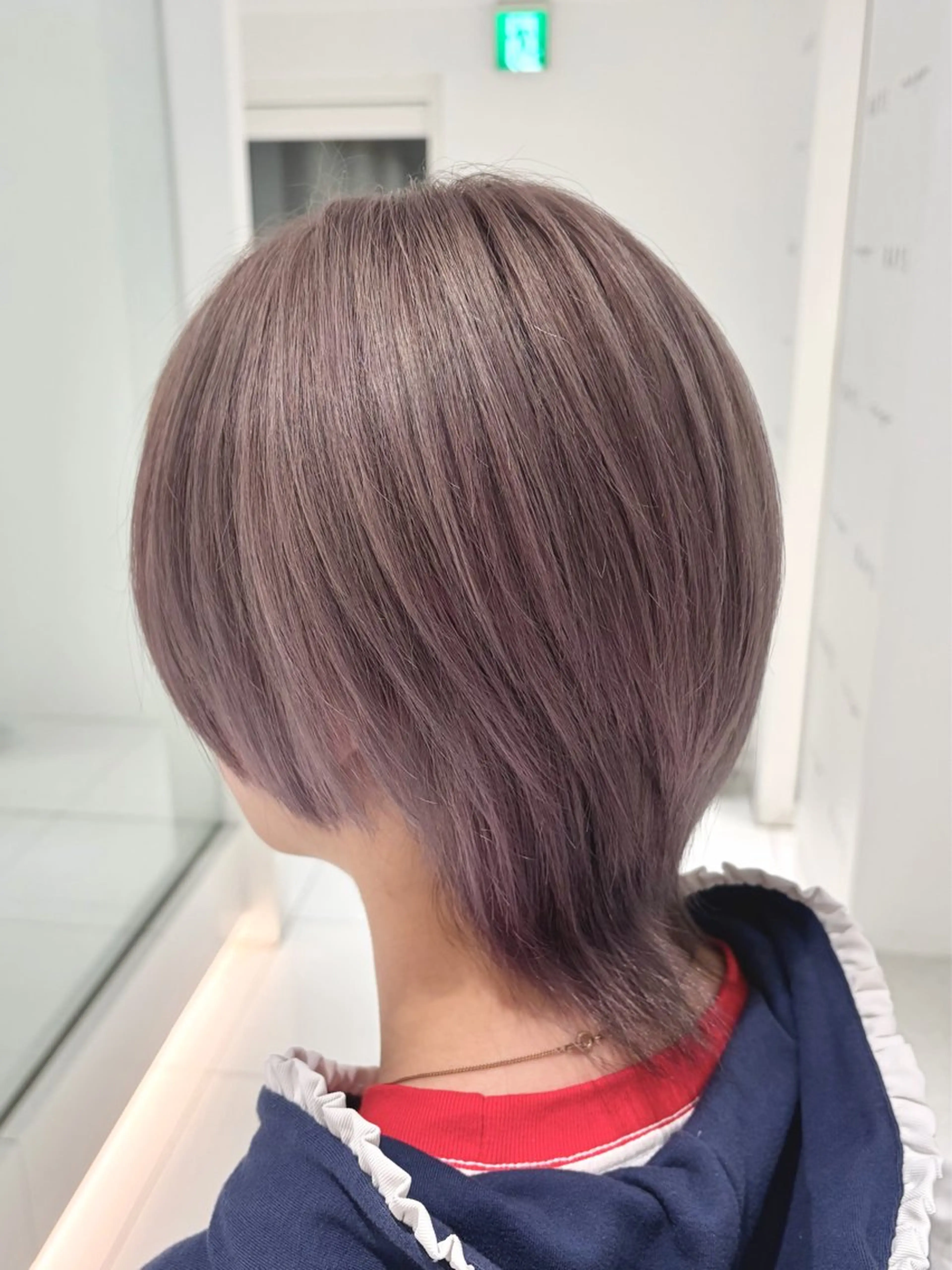 ショート カラー ヘアアレンジ メンズ ベージュカラー ピンクカラー ピンクパープル パープルカラー NEST by chord所属・.⋆⟡💖 Marin💖⟡⋆.のヘアスタイル