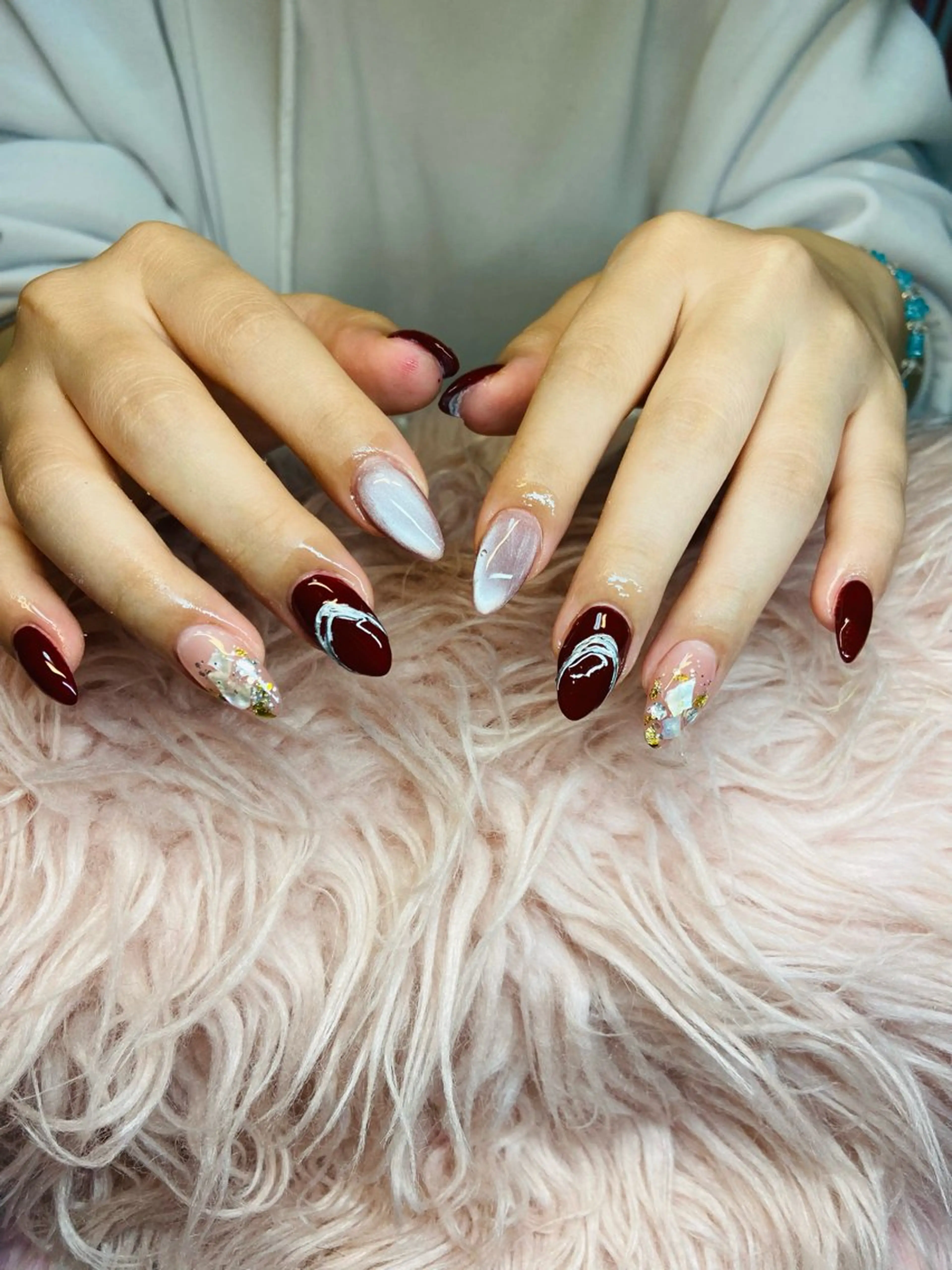 ネイル 長さ出し HandSnail自宅サロン所属・HandSnail 座間自宅ネイルサロンのネイルデザイン