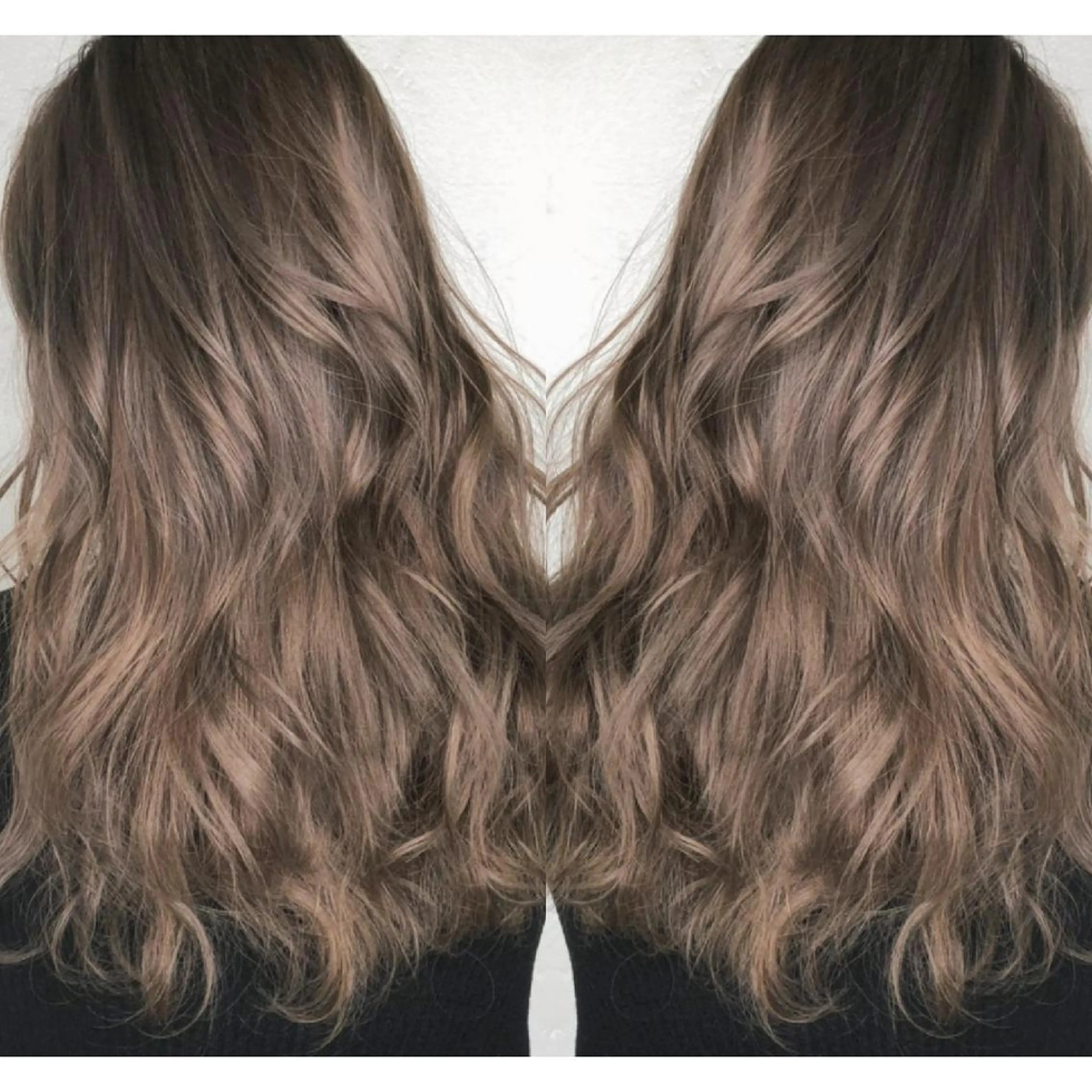 ロング カラー ブリーチ 透明感カラー グラデーションカラー 竹内啓太 ボブのヘアスタイル