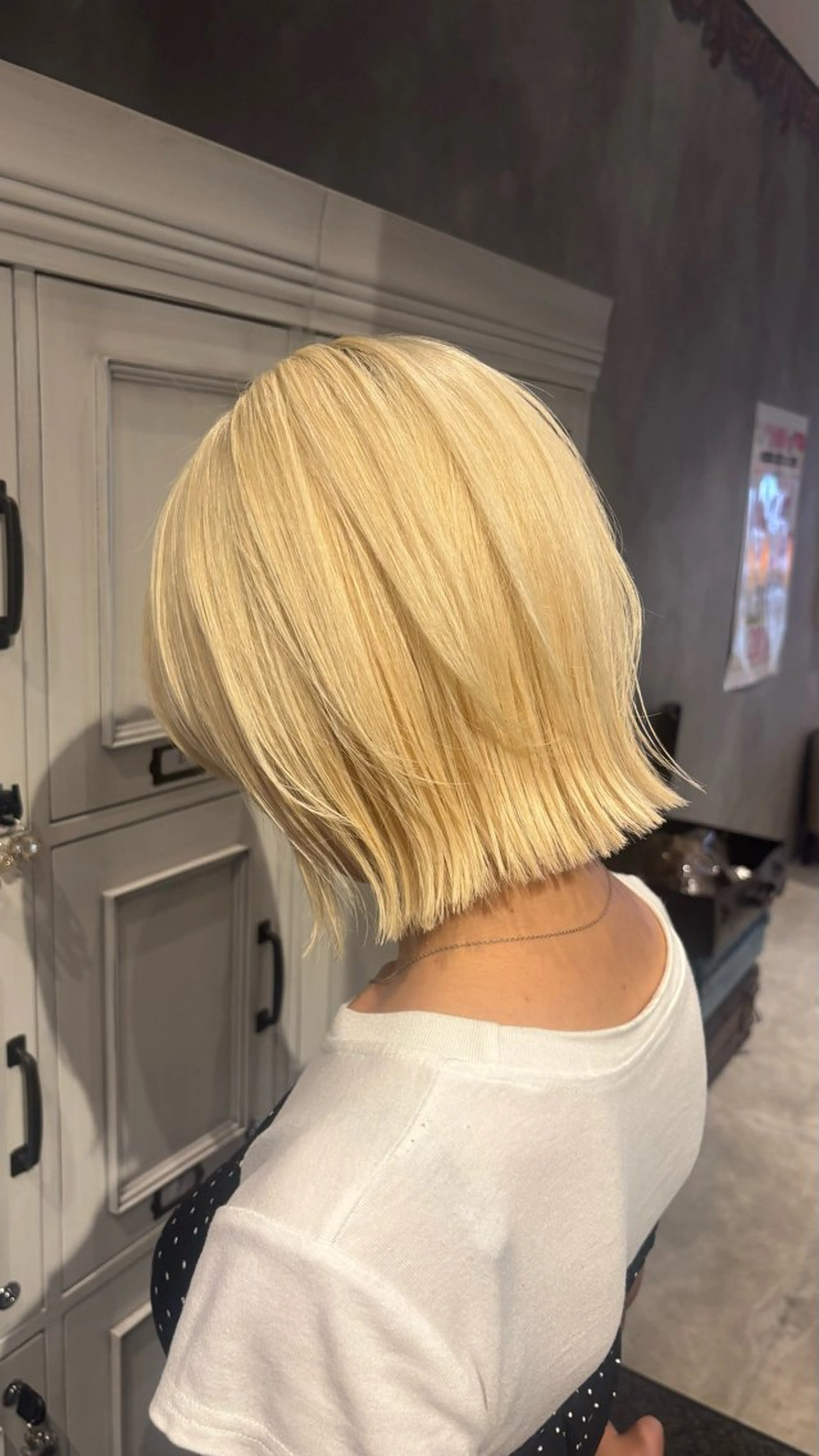 ミディアム 長瀬 友唯のヘアスタイル