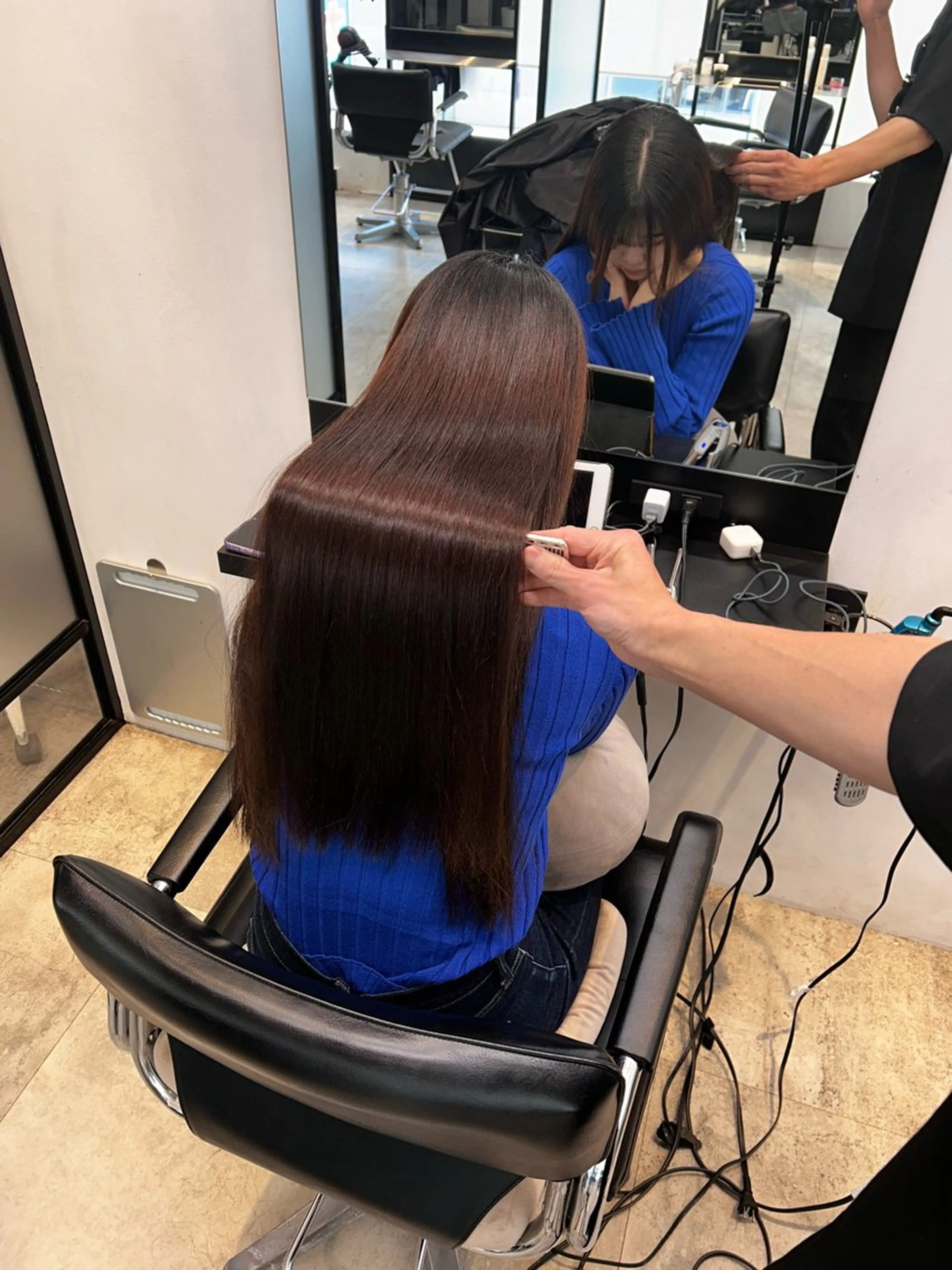 ロング 縮毛矯正 salowin 原宿店所属・髪質改善ULTOWA 縮毛矯正モリムラのその他イメージ