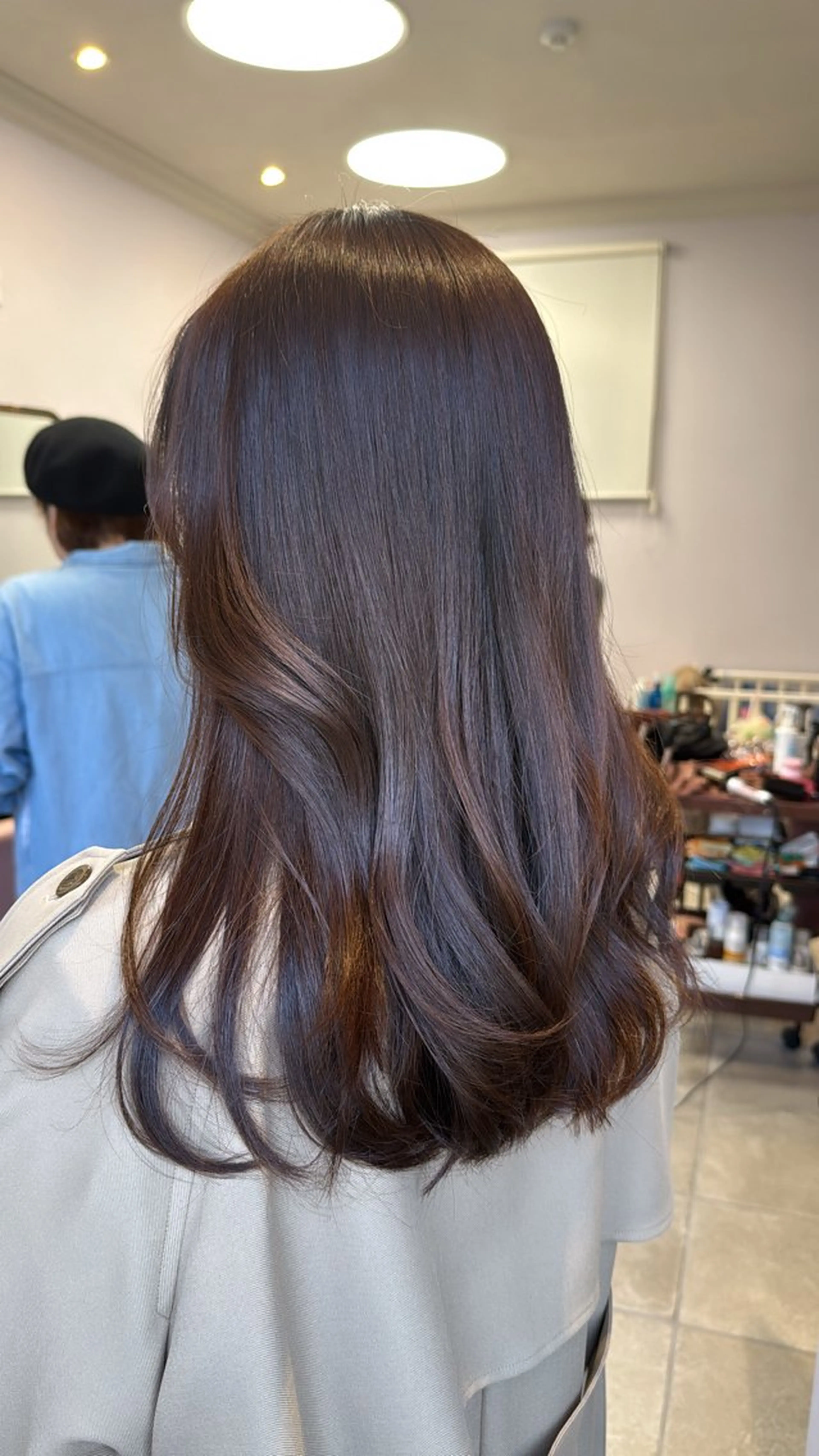 ロング カラー トリートメント ヘアカラー トリートメント Sakura .のヘアスタイル