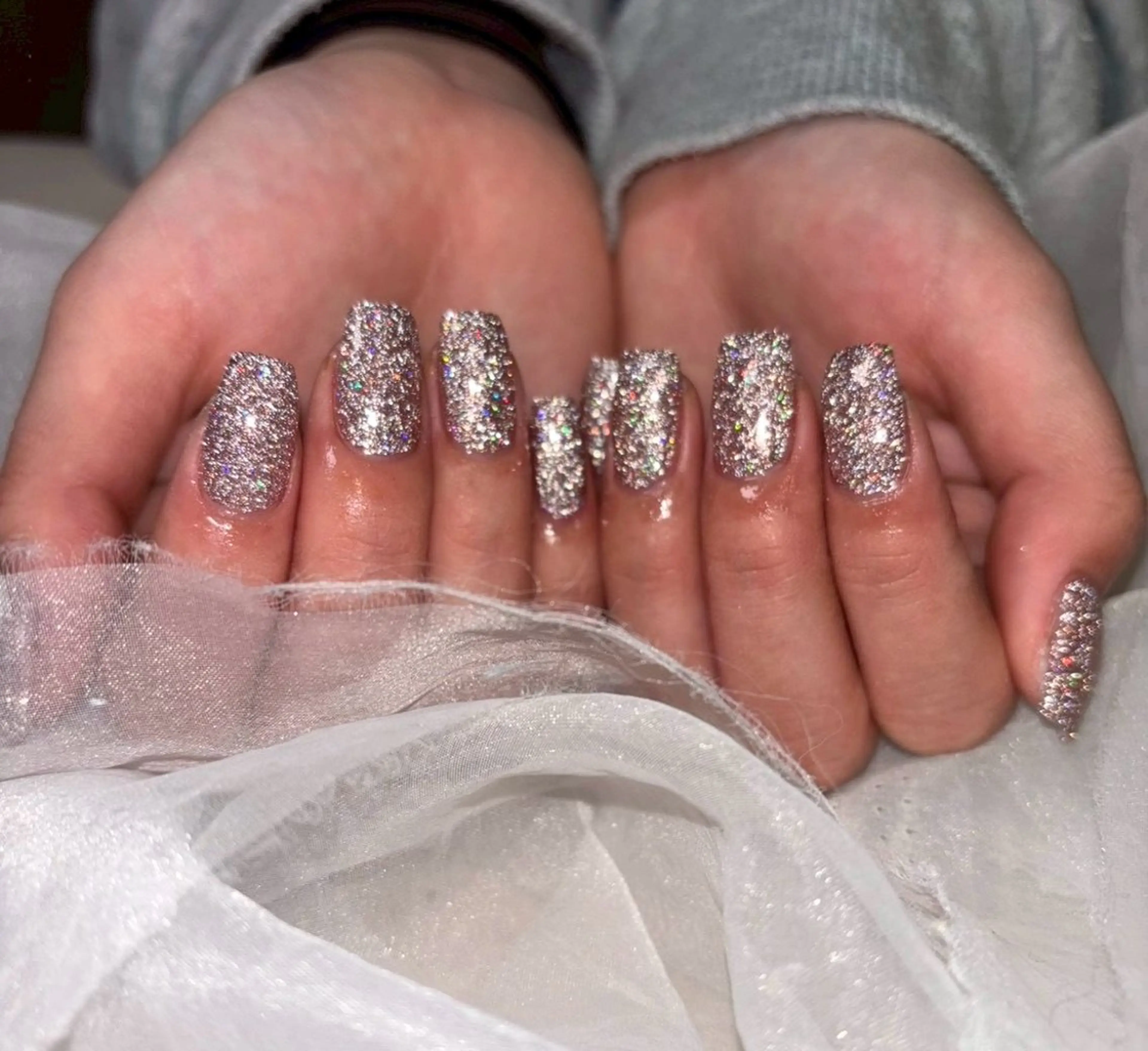 【2026年トレンドネイル】フラッシュネイル💅 ※必ず説明文読んでからご予約ください🙇♀️の写真