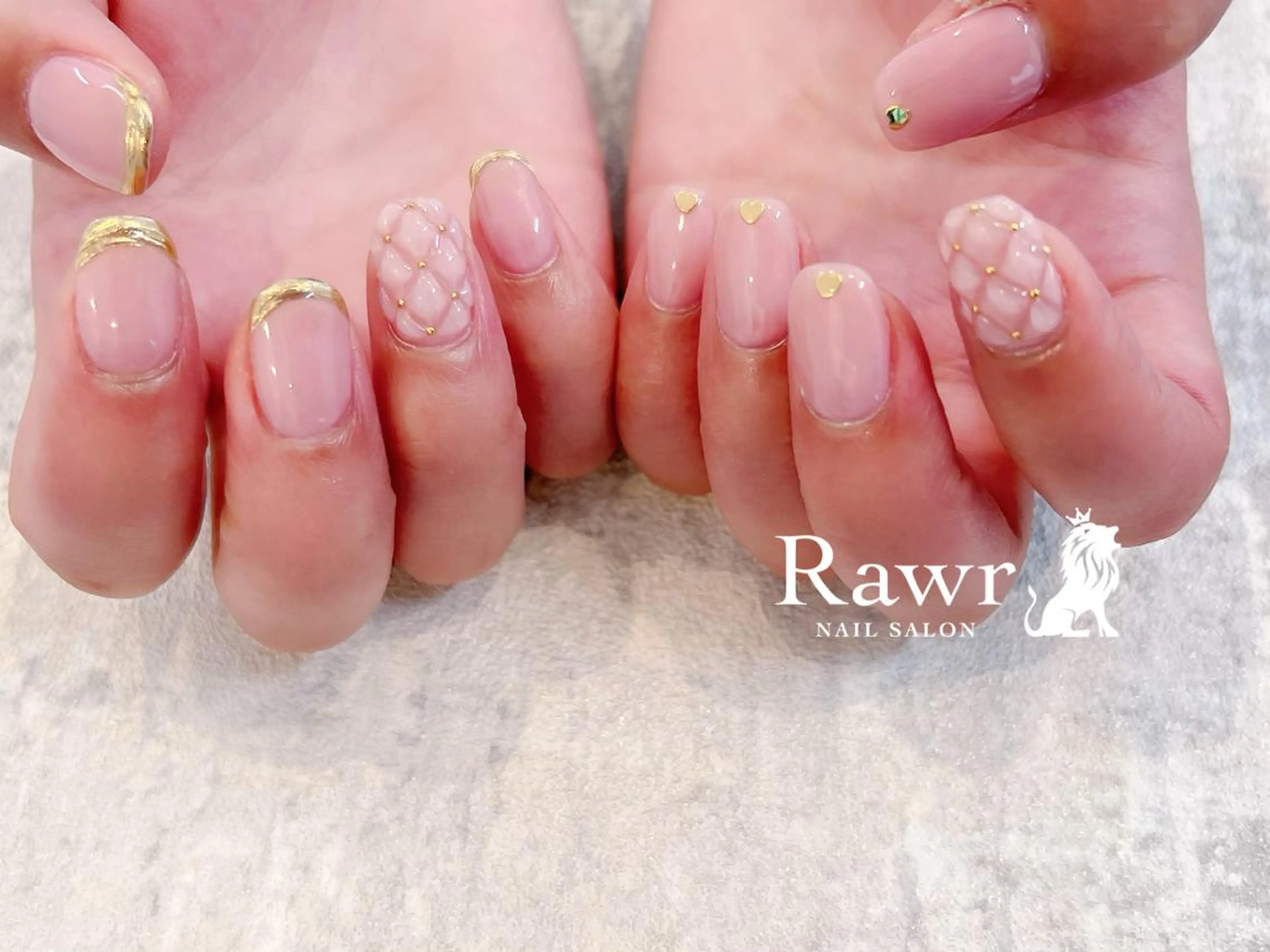 ネイル ハンドネイル Rawr / saoriのネイルデザイン