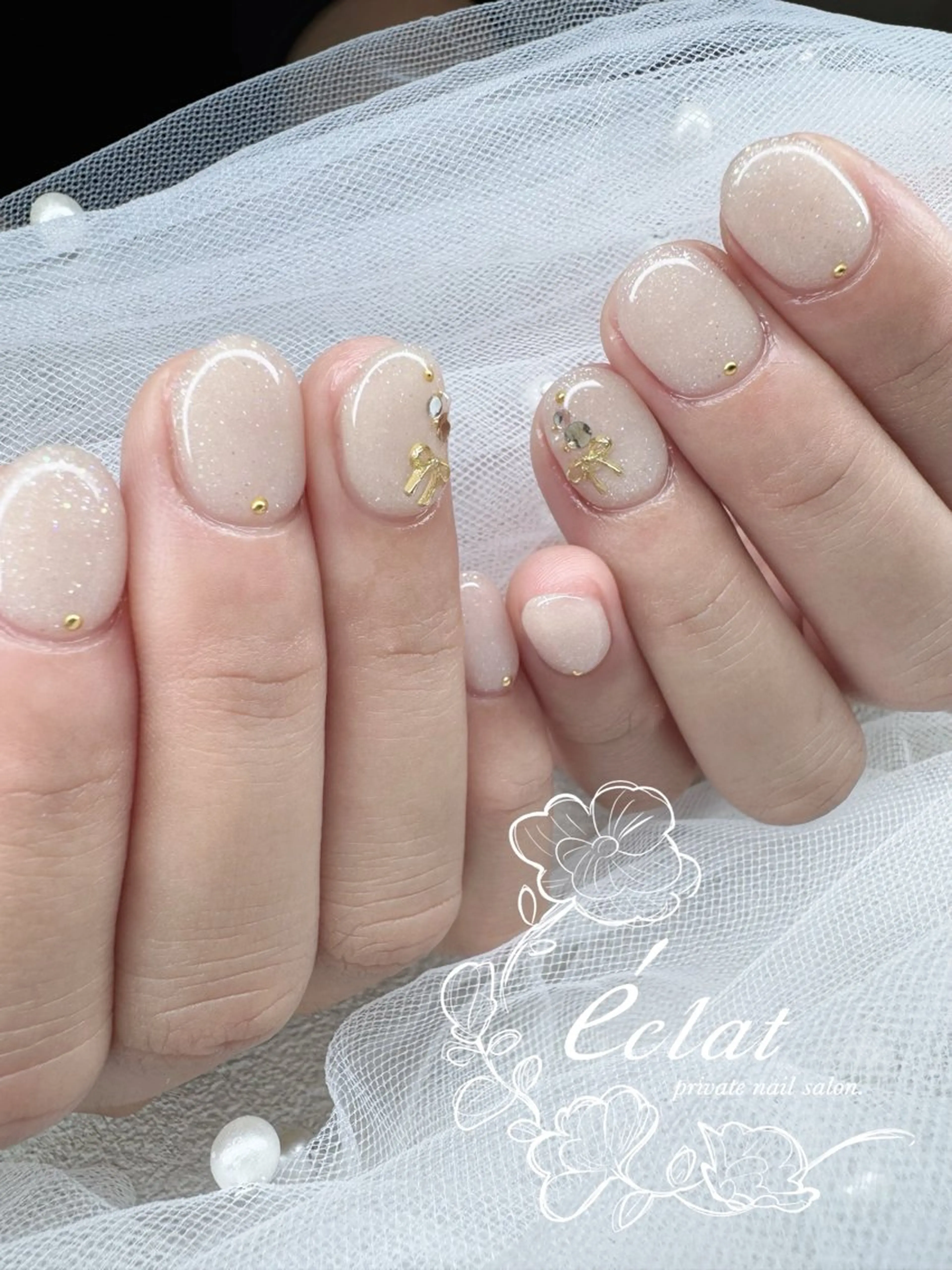 ネイル ハンドネイル nail salon éclat.のネイルデザイン