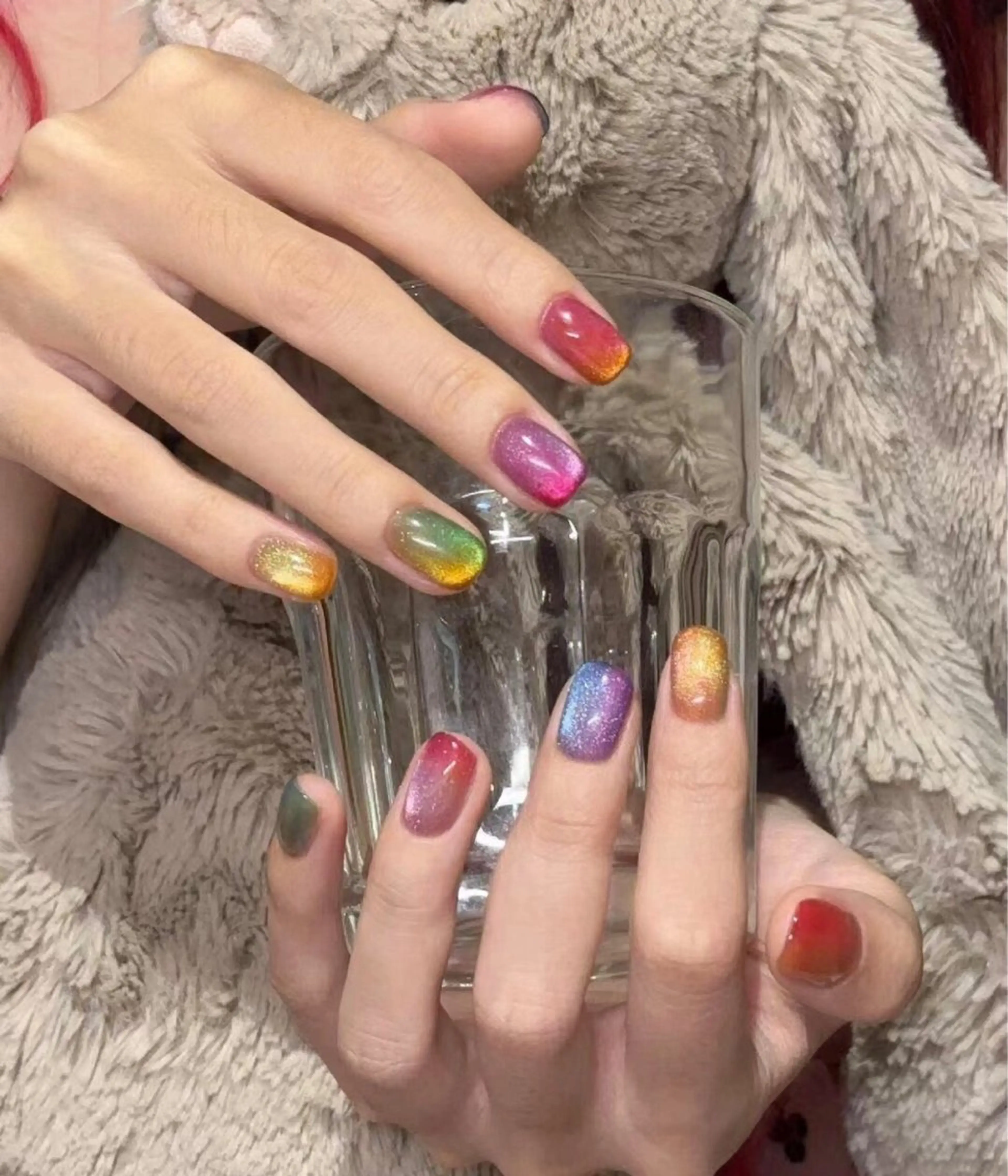 ネイル マグネットネイル ハンドネイル enju0422所属・谷口 雪のネイルデザイン