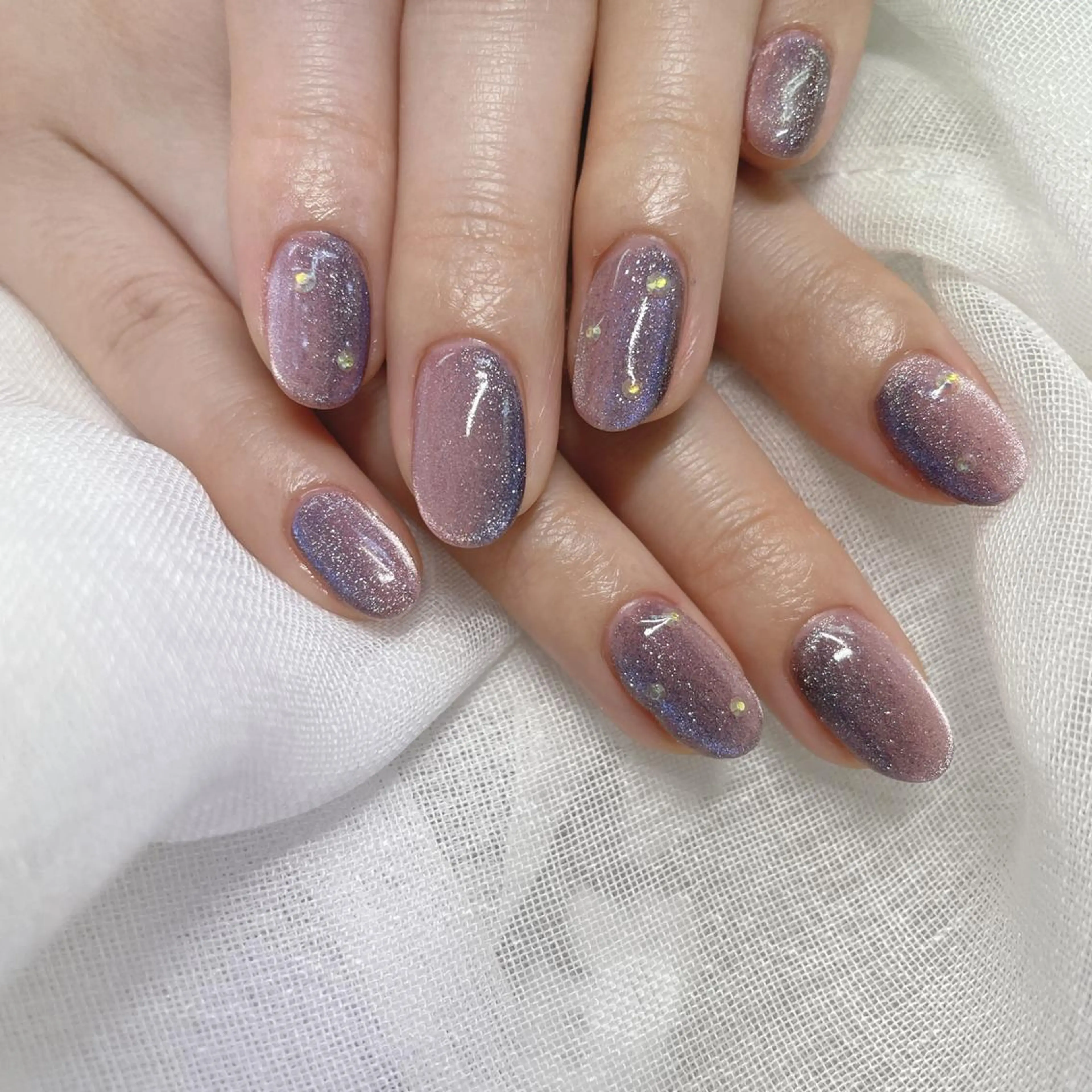 ミディアム ネイル ハンドネイル ハーリッチnail HeaRichのネイルデザイン