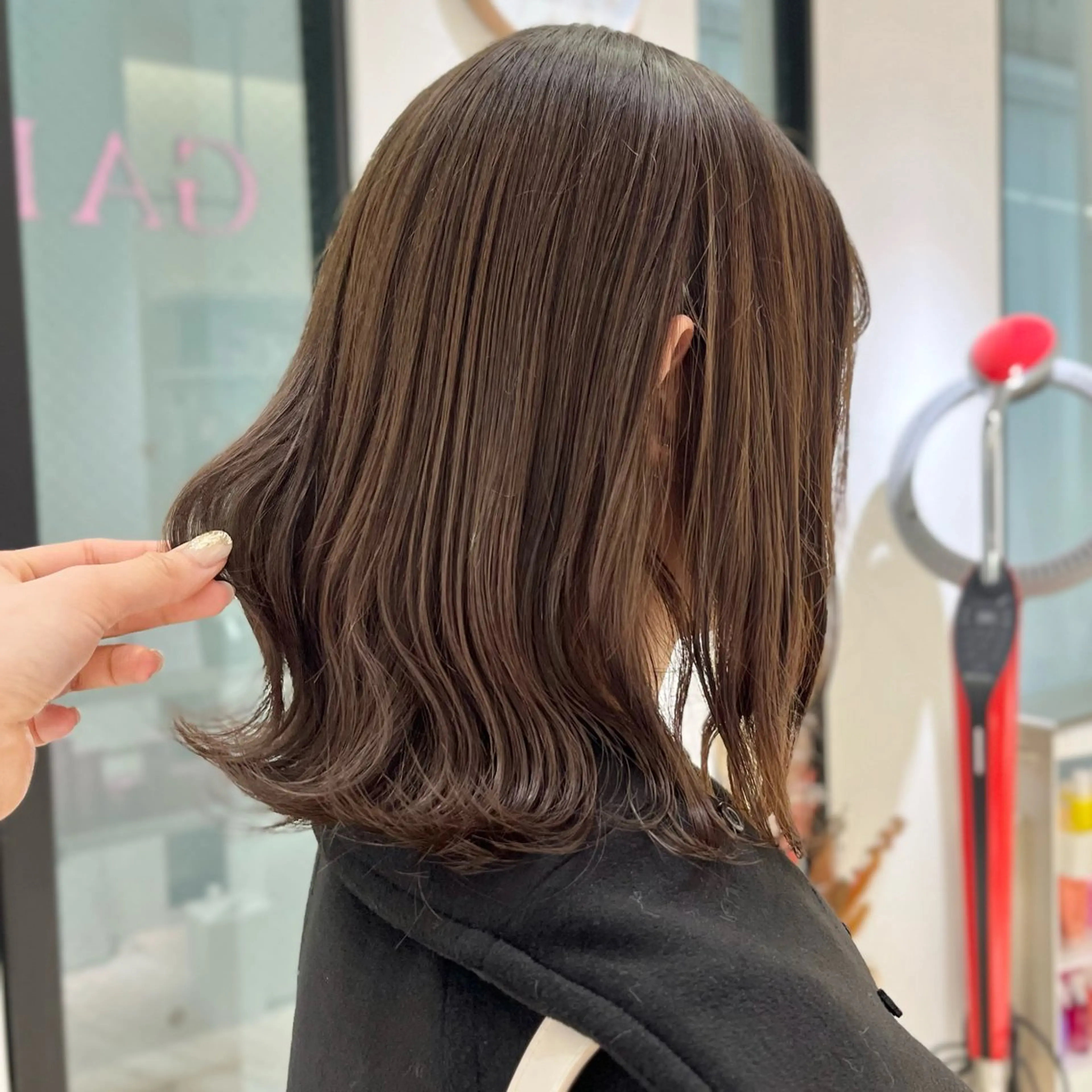 ミディアム カラー カット ヘアカラー ParveMix￤ 大賀さつき🍨🤍のヘアスタイル