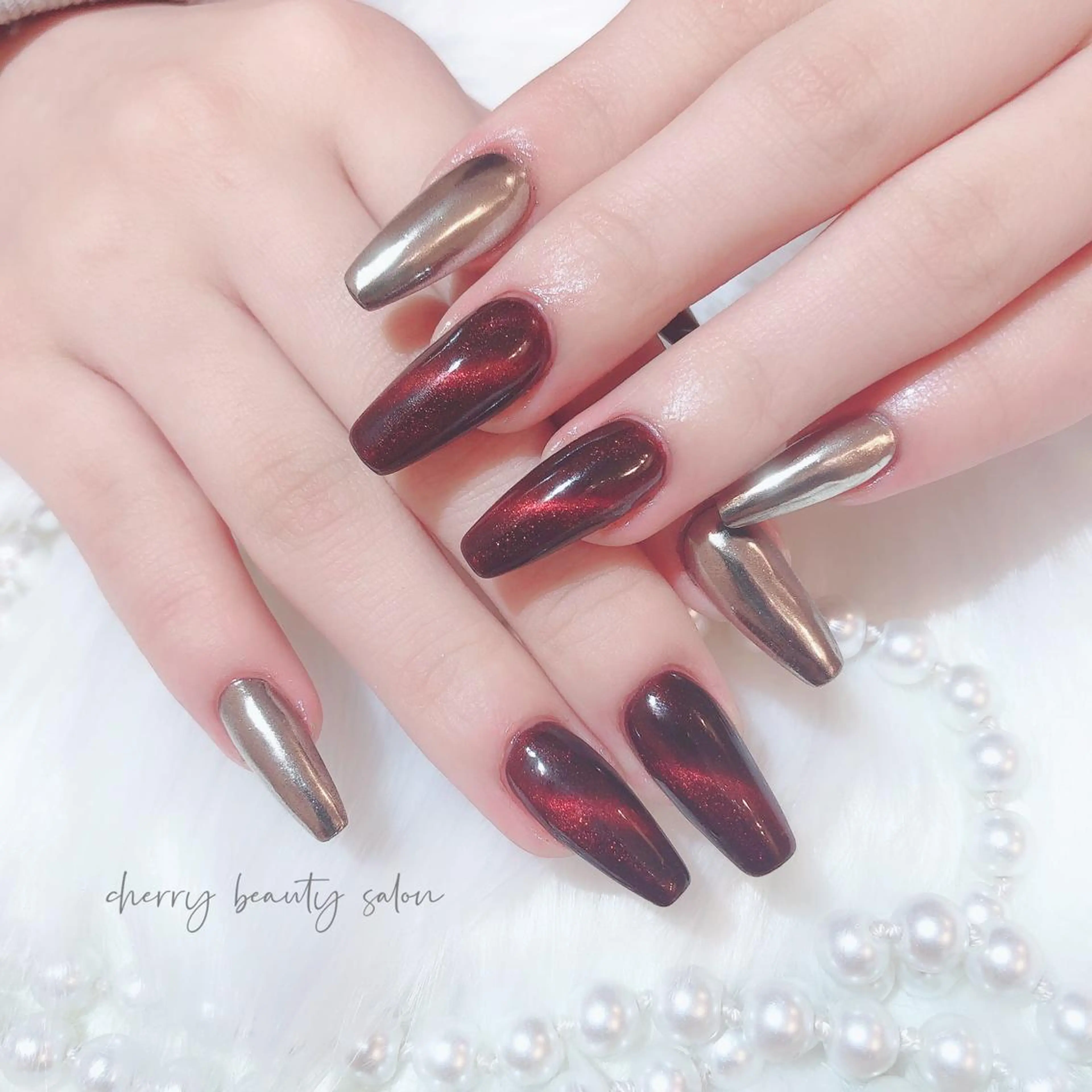 ネイル SAKURA 🍒のネイルデザイン