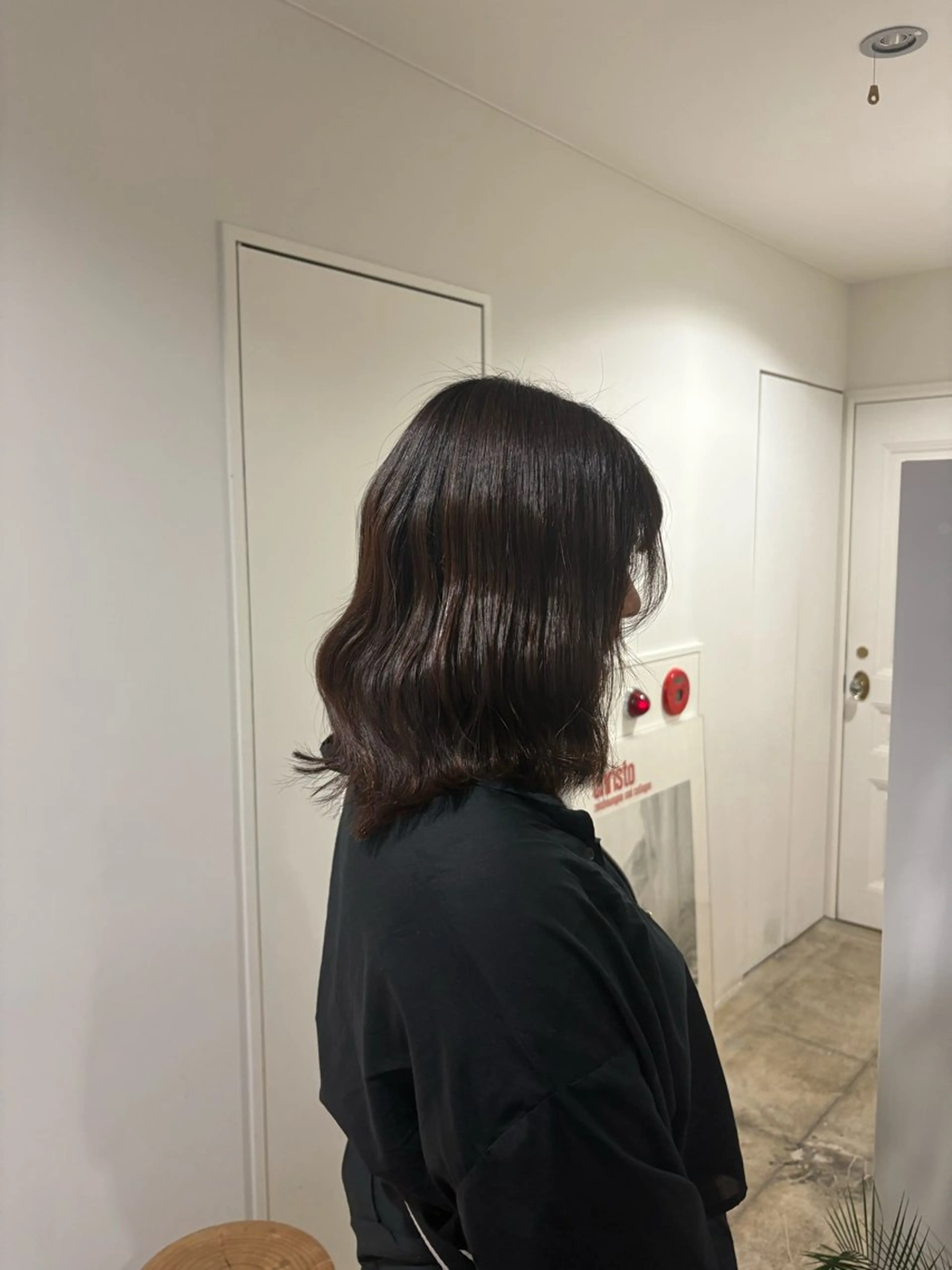 セミロング 大阪/梅田 ヨシノヒメカのヘアスタイル