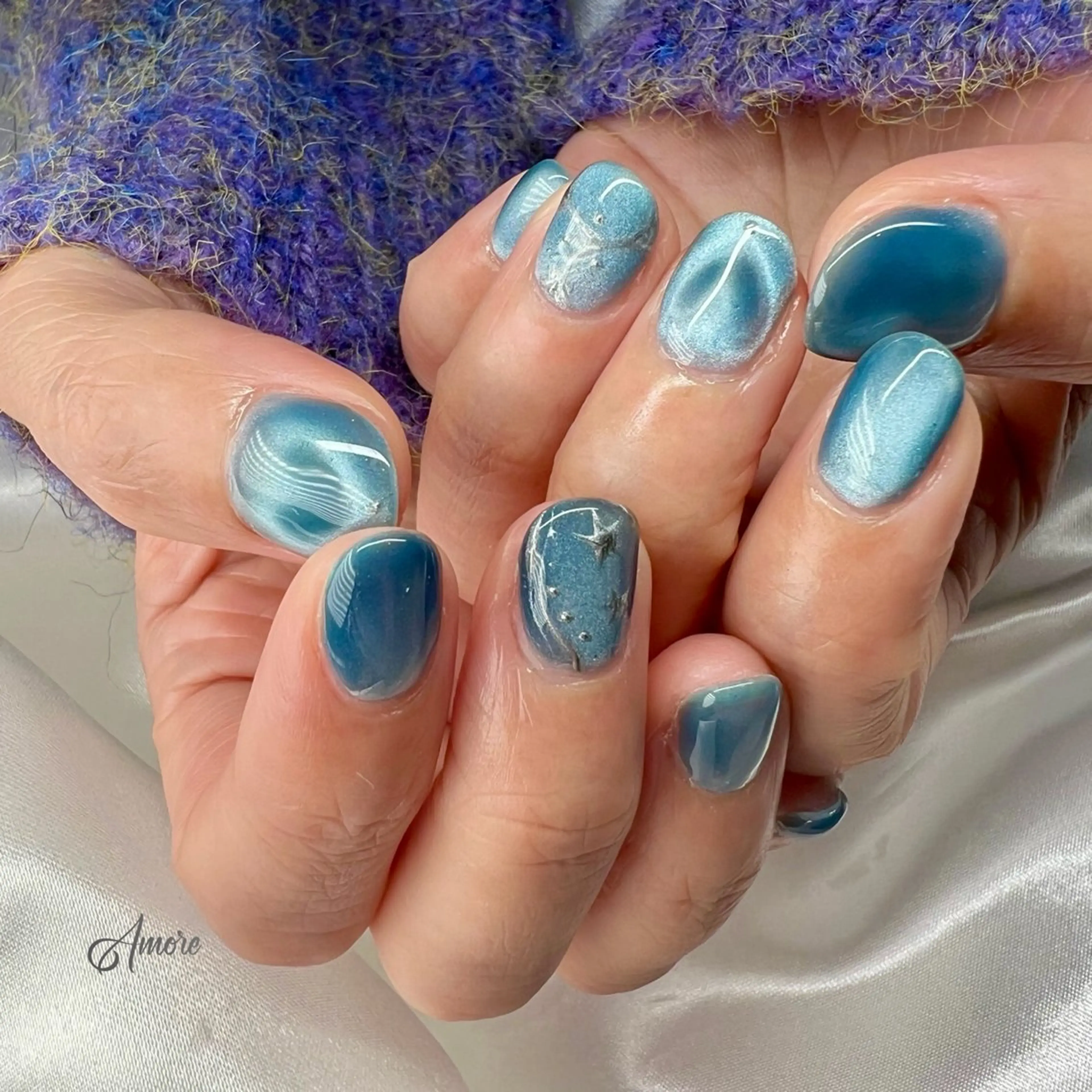 ネイル ジェルネイル キラキラネイル 韓国ネイル パラジェル バレンタイン You kyehwaのネイルデザイン