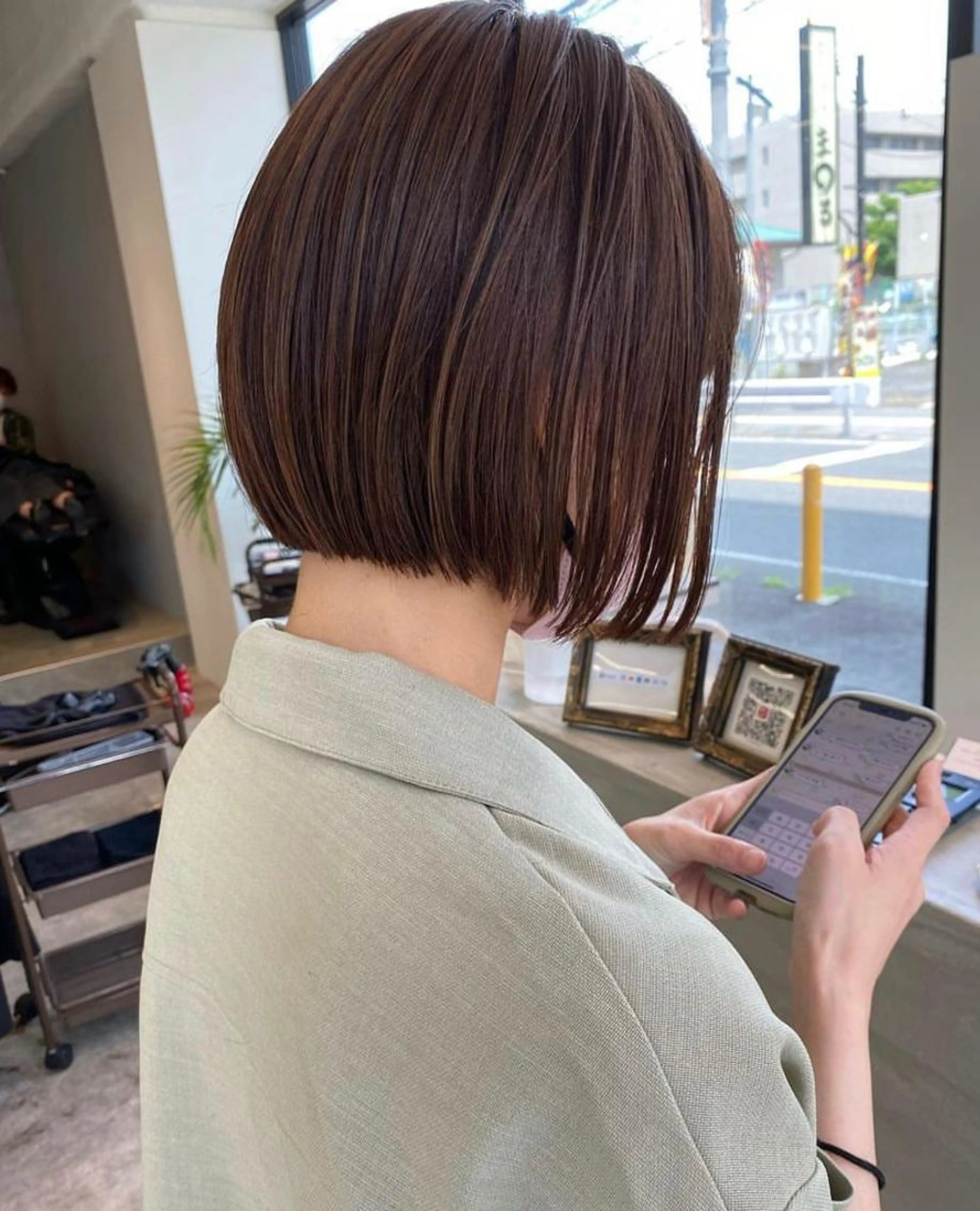 【スタイリストデビュー記念】✂️デザインカット＋色持ちTr✂️の写真