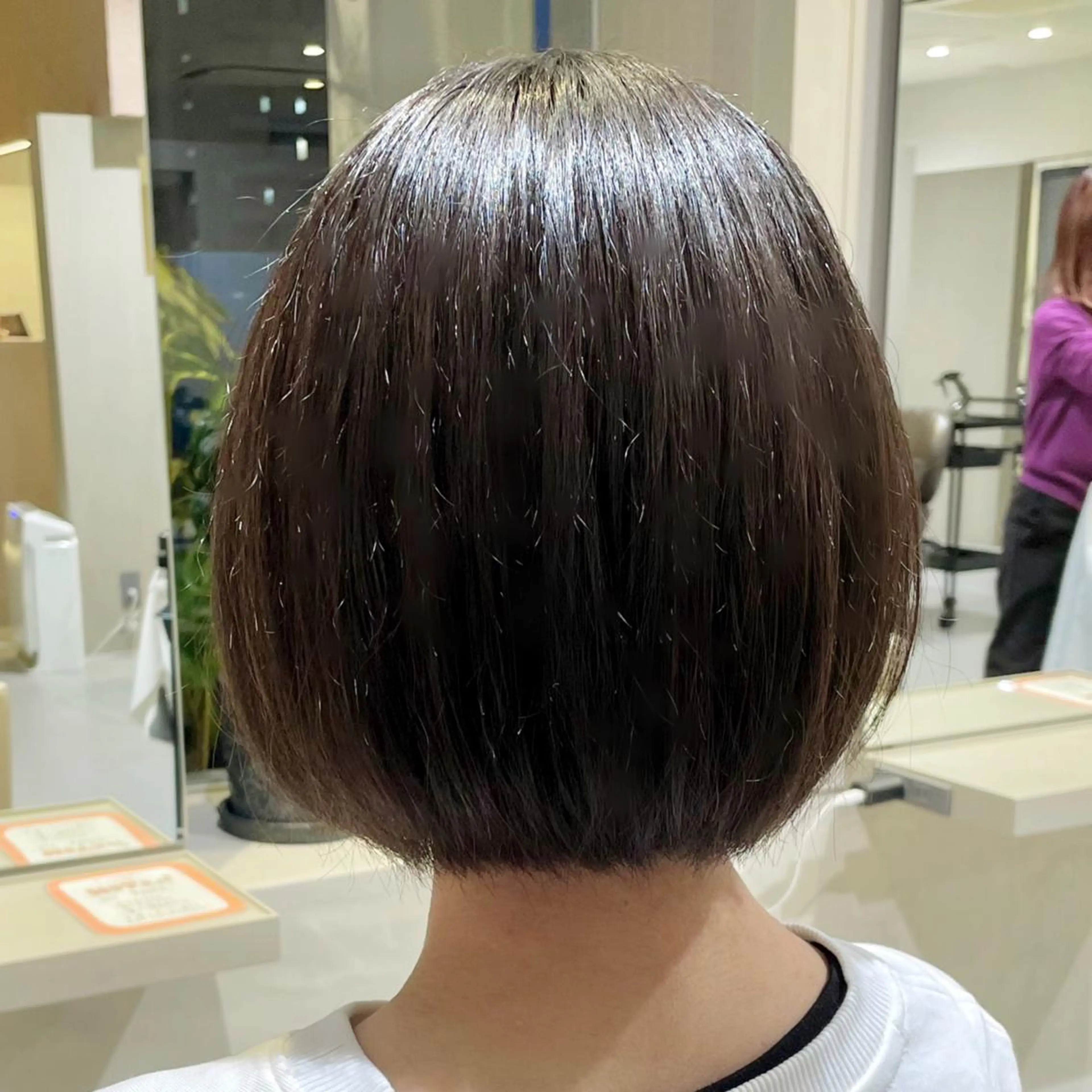 ショート ボブ カット ヘッドスパ 神﨑優希 /髪質改善/艶カラーのヘアスタイル