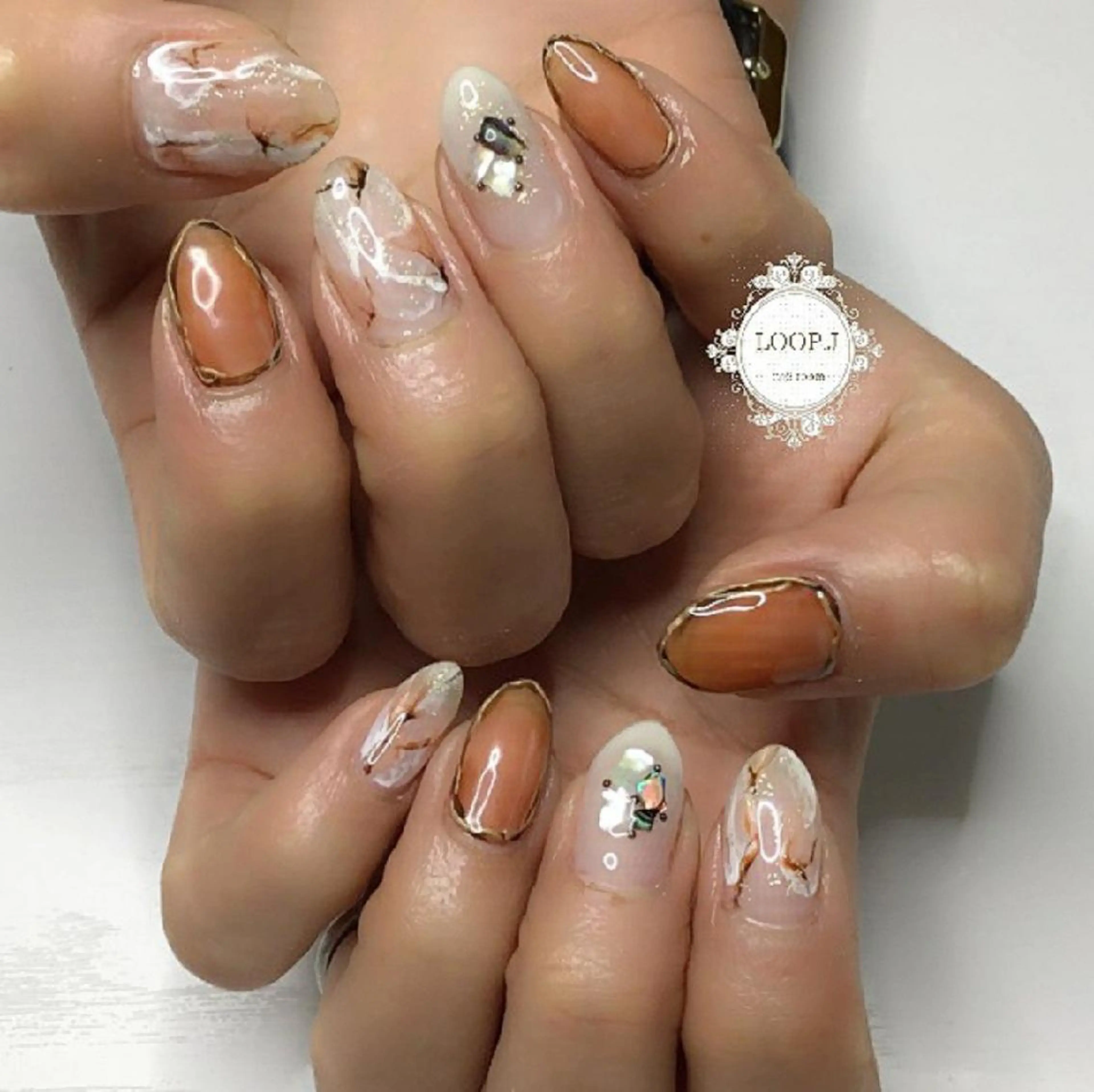 ネイル おおくぼ めぐみのネイルデザイン