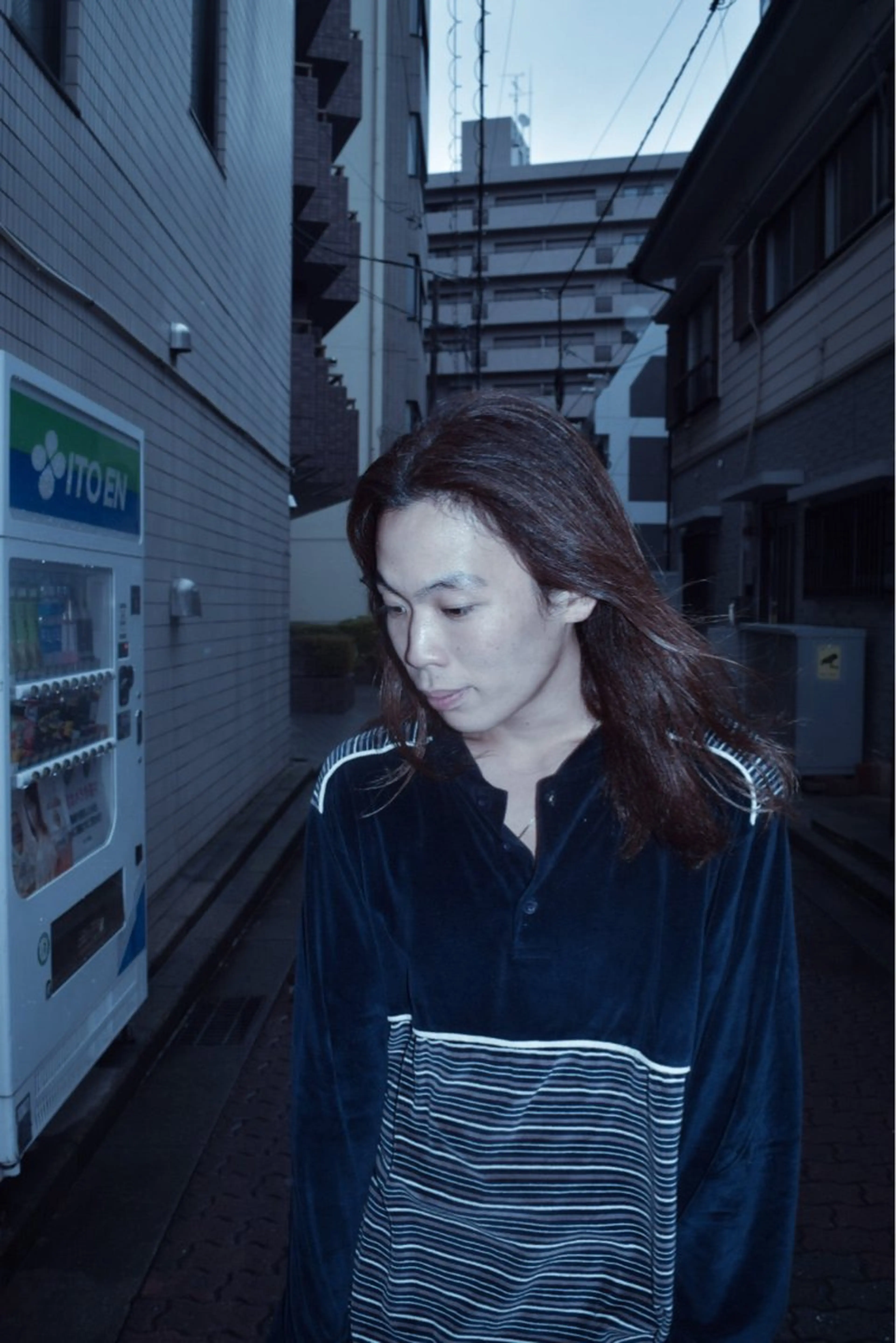 セミロング mikyo所属・アキモト フウガのヘアスタイル