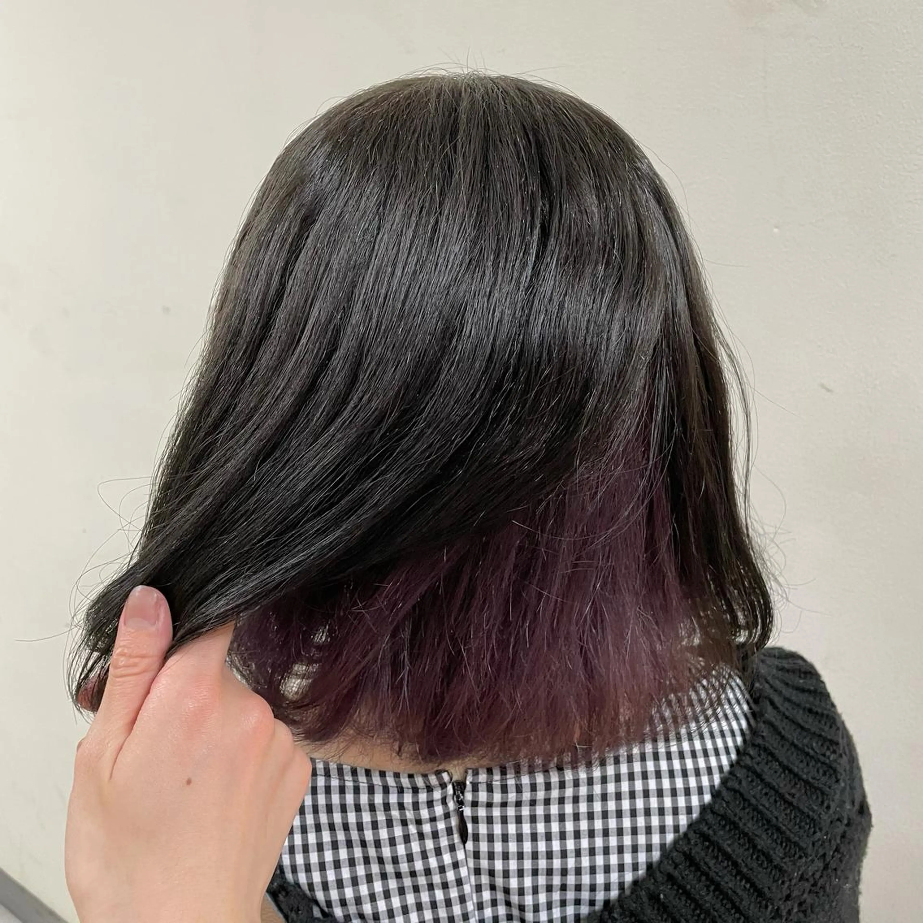 ミディアム カラー ヘアアレンジ カット ヘアカラー トリートメント maoブリーチ無し 似合わせカラーのヘアスタイル