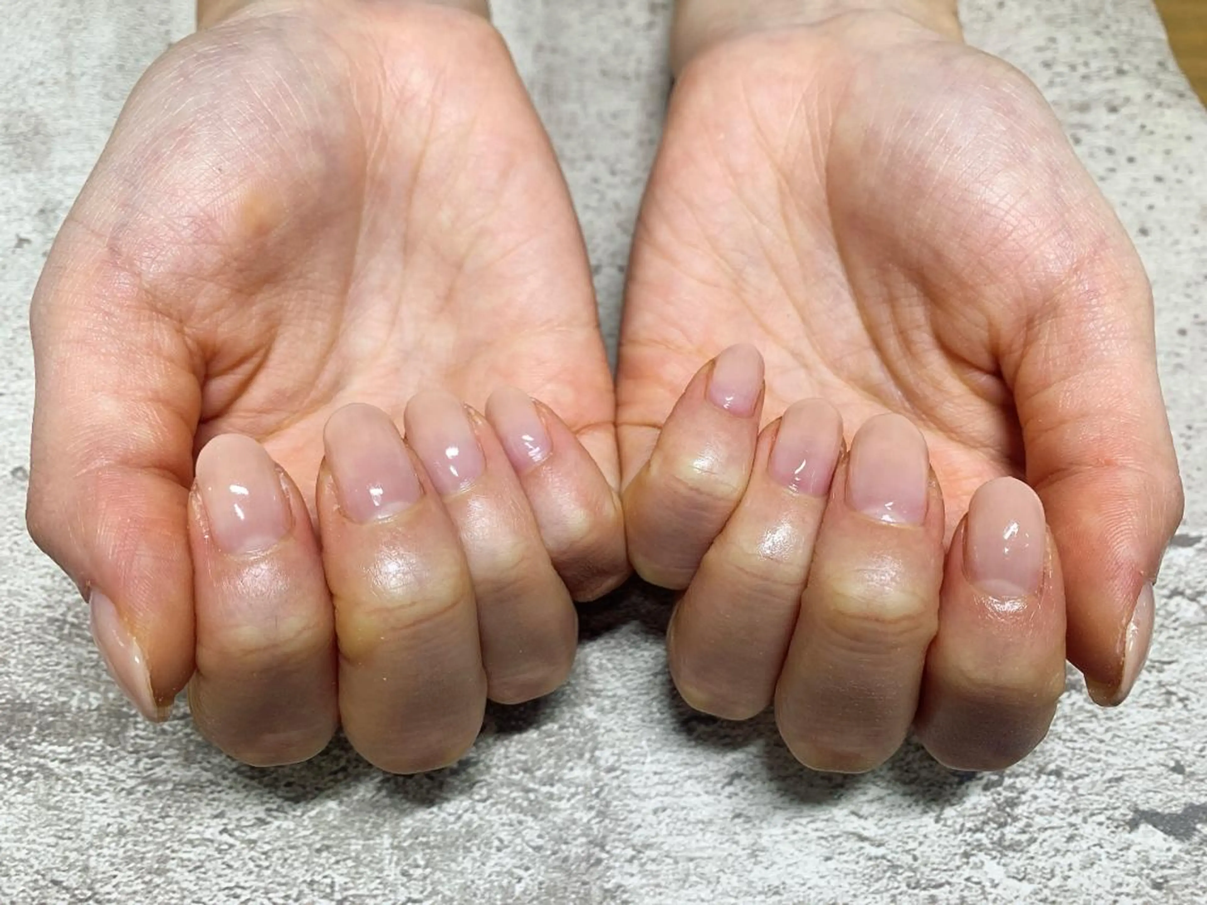 ネイル グラデーション Mogu nail 二子玉川のネイルデザイン