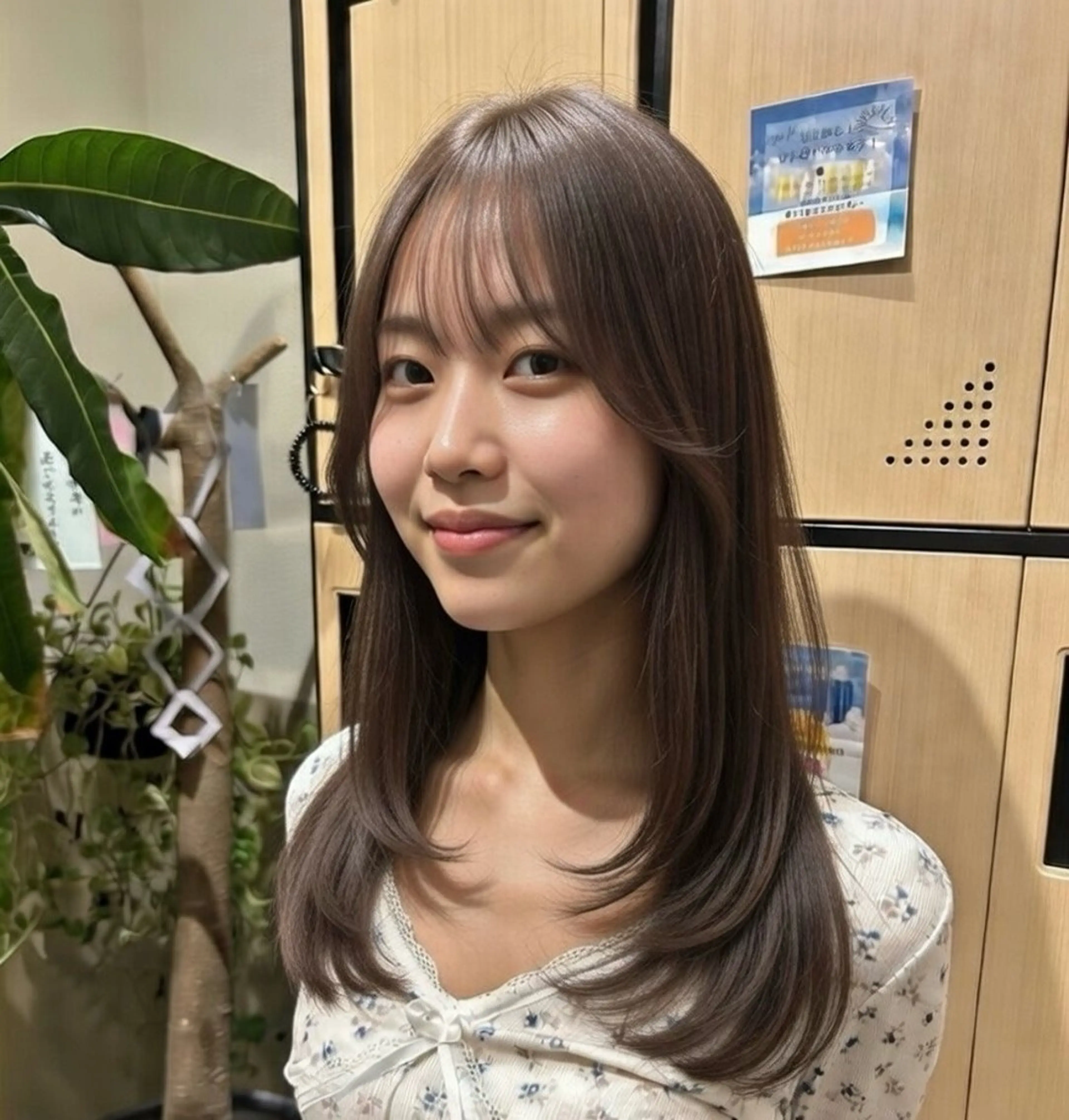 セミロング レイヤーカット カット ヘアカラー トリートメント レイヤー/髪質改善/ ボブ/井上　陽のヘアスタイル