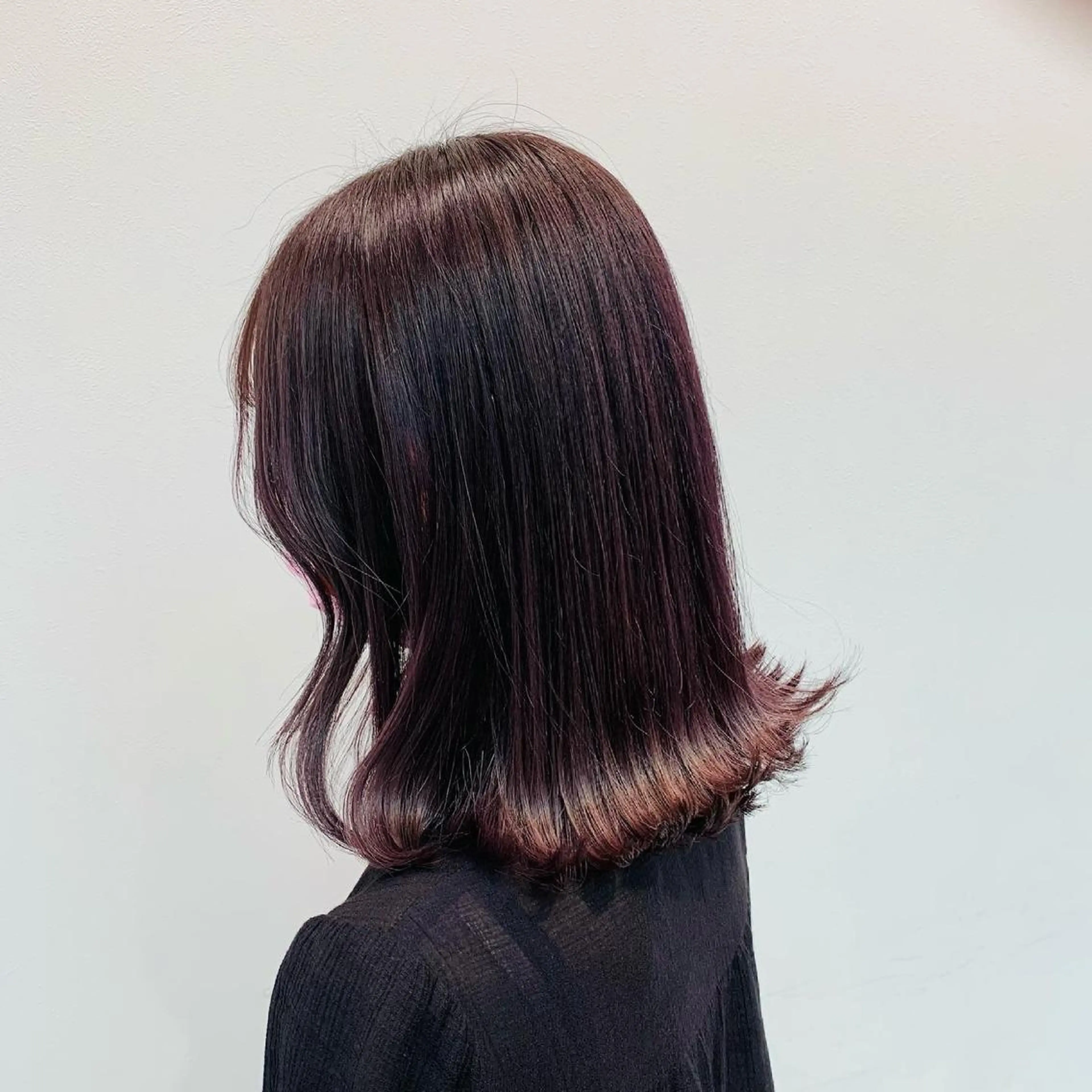 セミロング カラー パーマ ヘアアレンジ メンズ キッズ ネイル マツエク・マツパ 💕トレンドうる艶髪 💕TUNE銀座のヘアスタイル