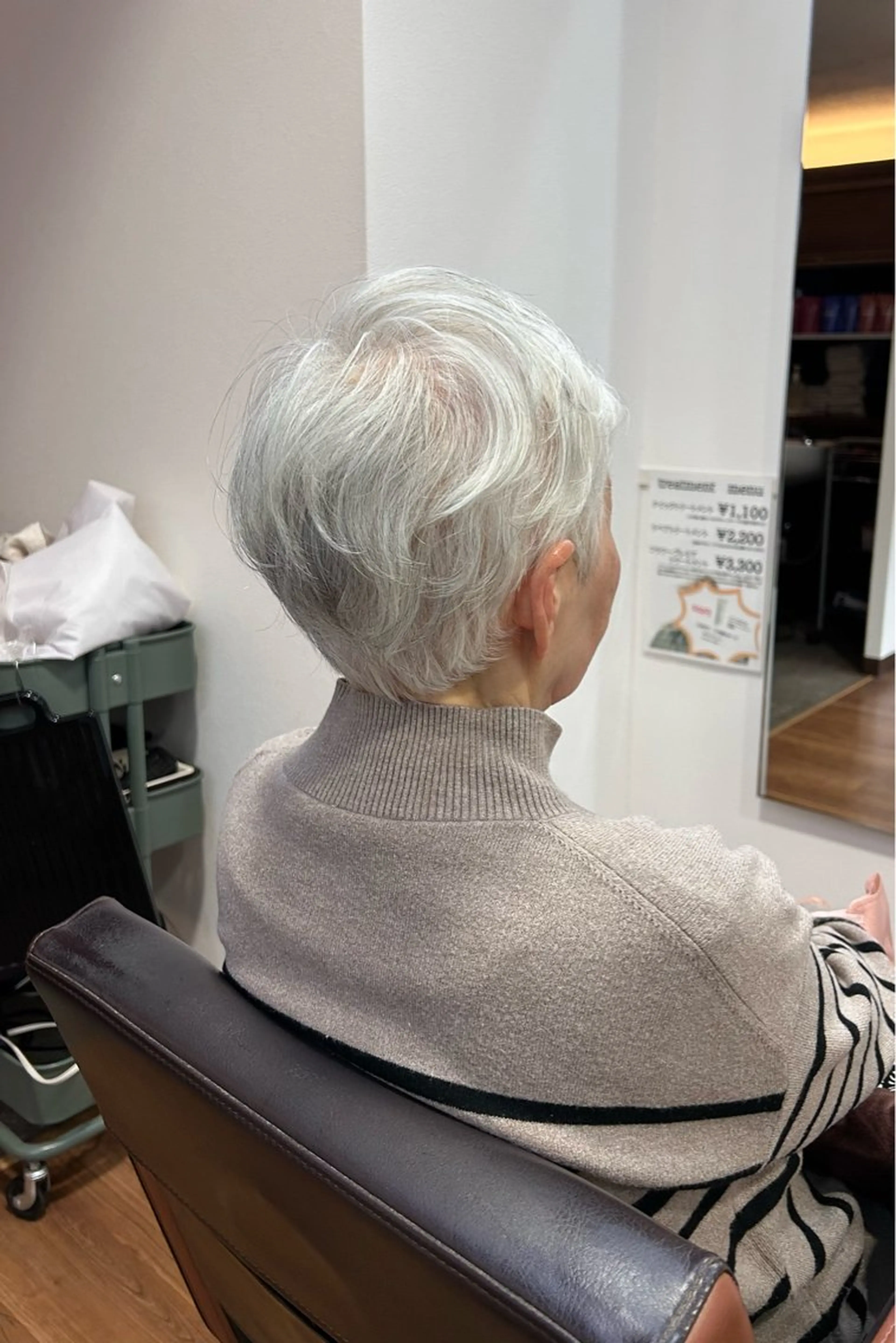 ショート パーマ ヘアアレンジ ショートヘア flower所属・原田 歩実のヘアスタイル