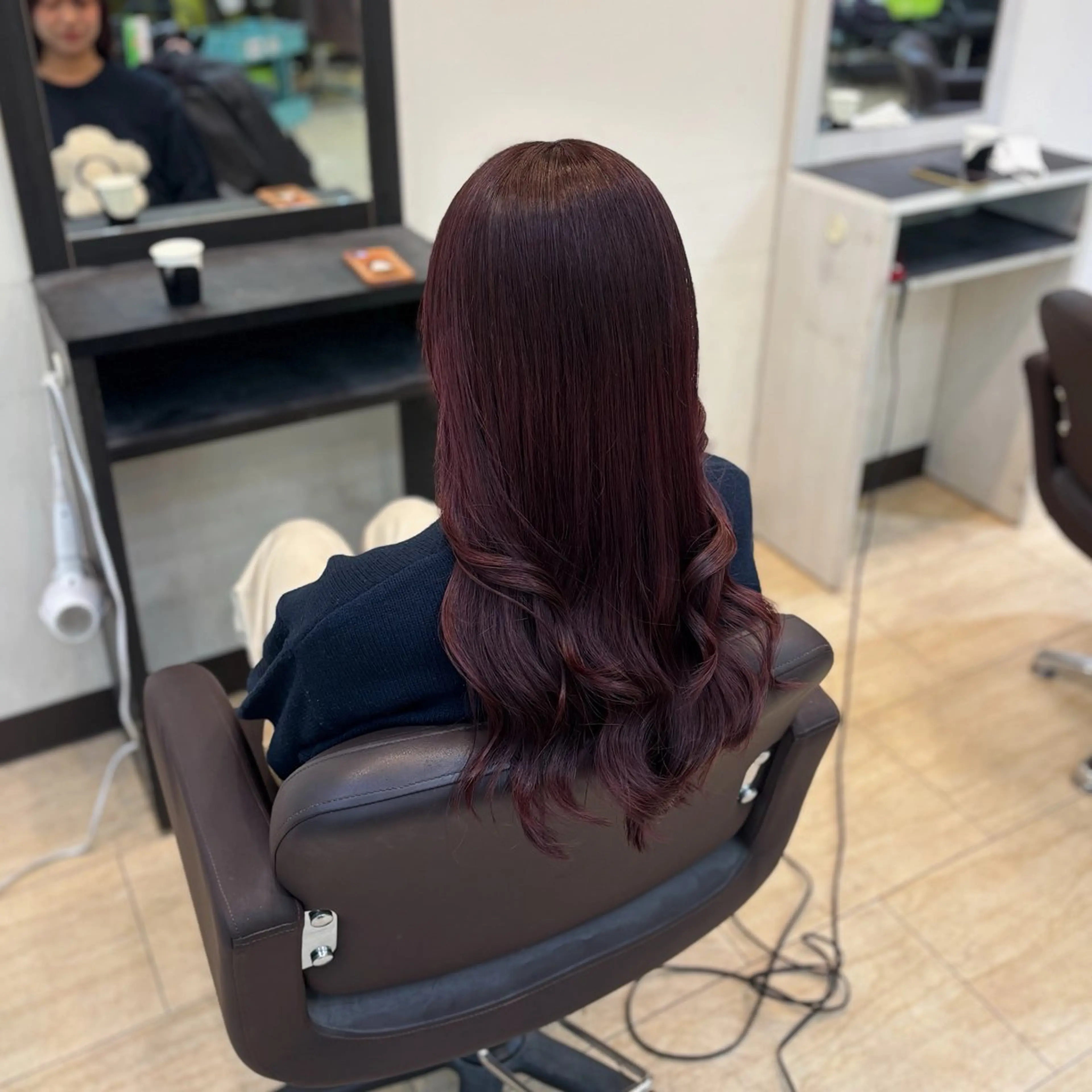 ロング カット ヘアカラー トリートメント MIRAN stylistのヘアスタイル